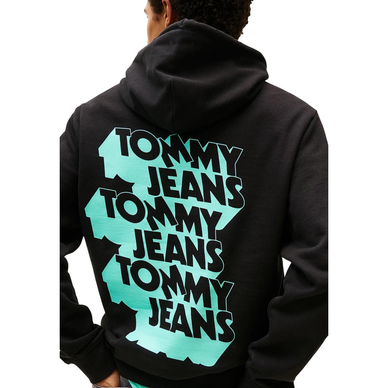 Tommy Hilfiger Jeans Sweatshirt Herren Schwarz