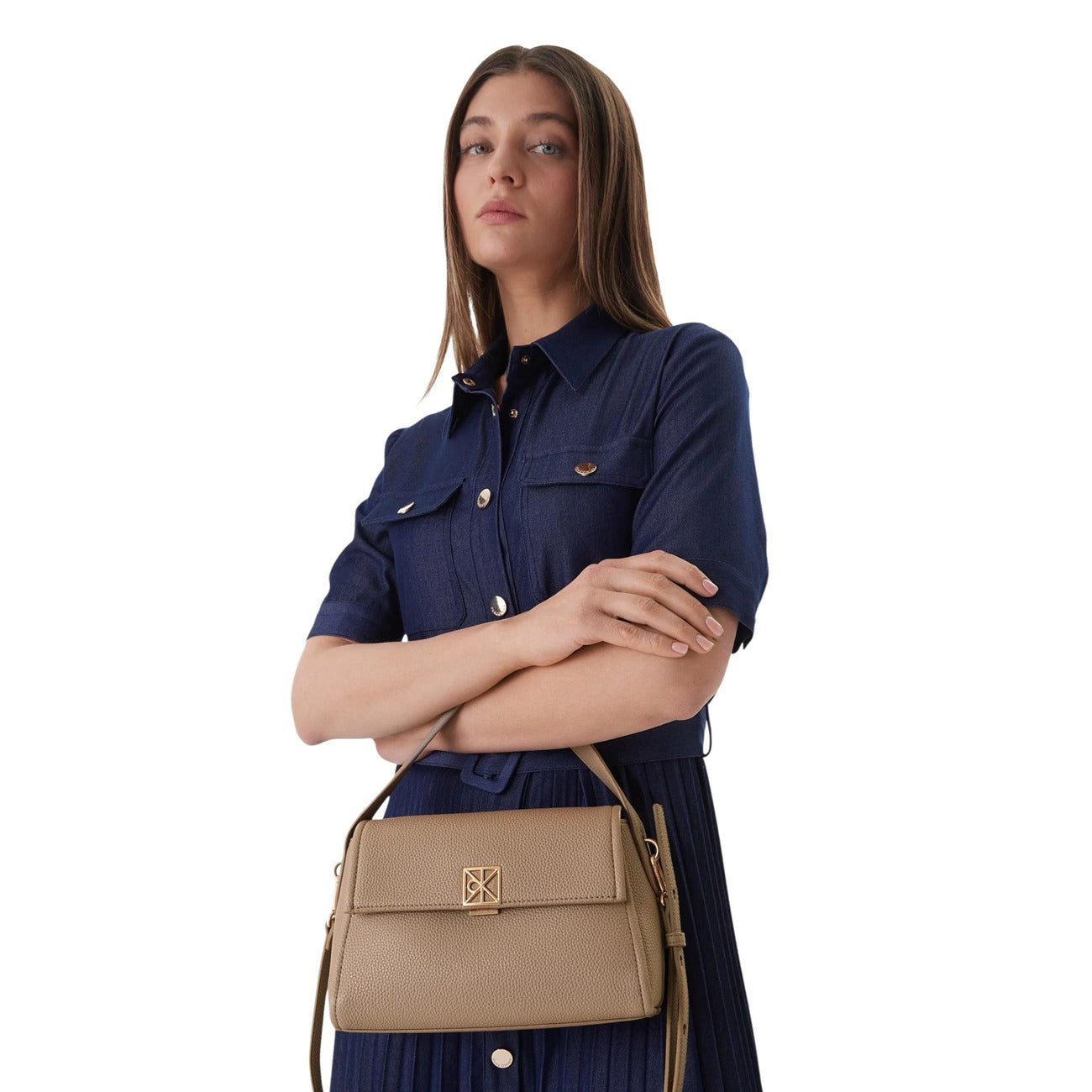 Calvin Klein Tasche Damen Beige #2459728