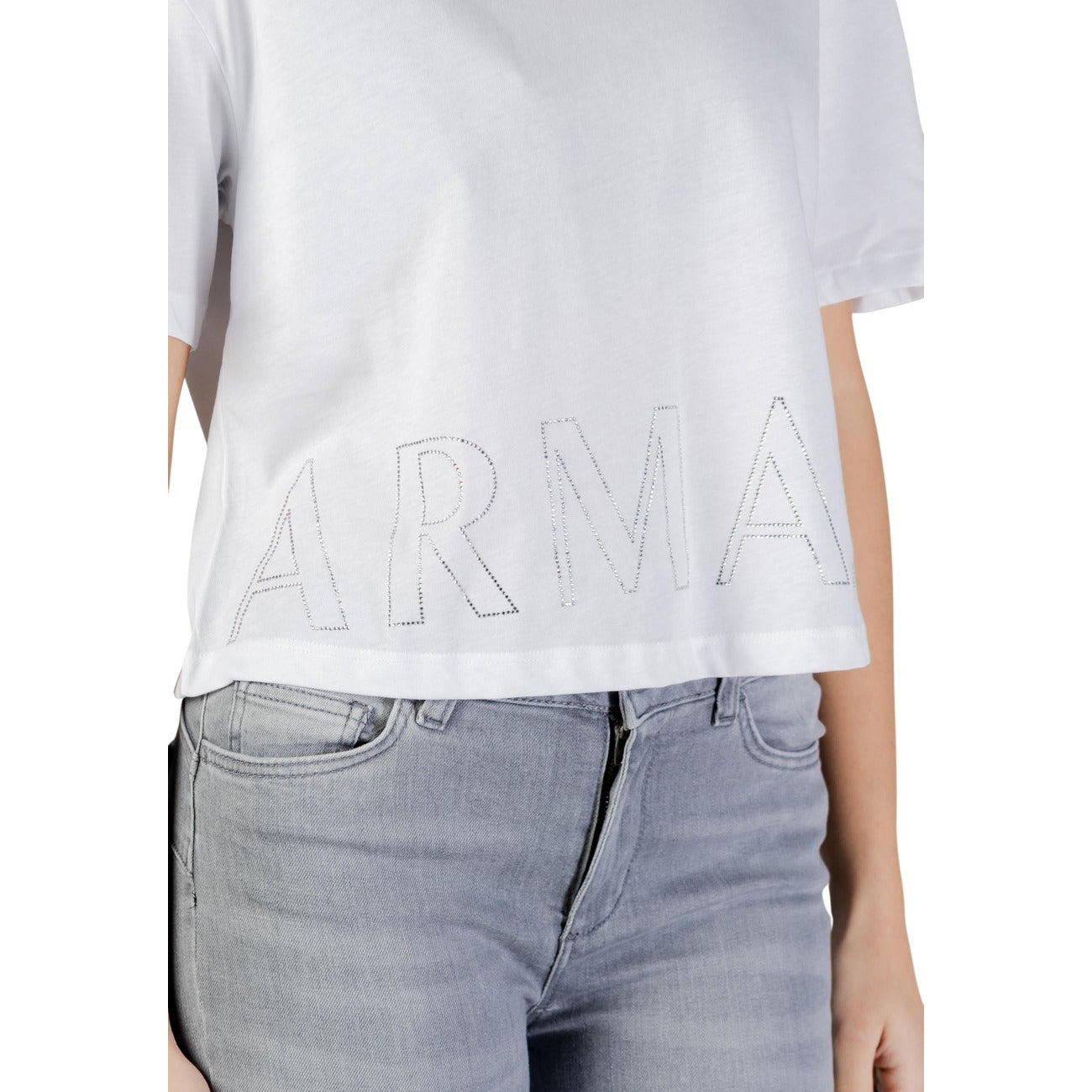 Armani Exchange T-Shirt Damen Weiß #2450830