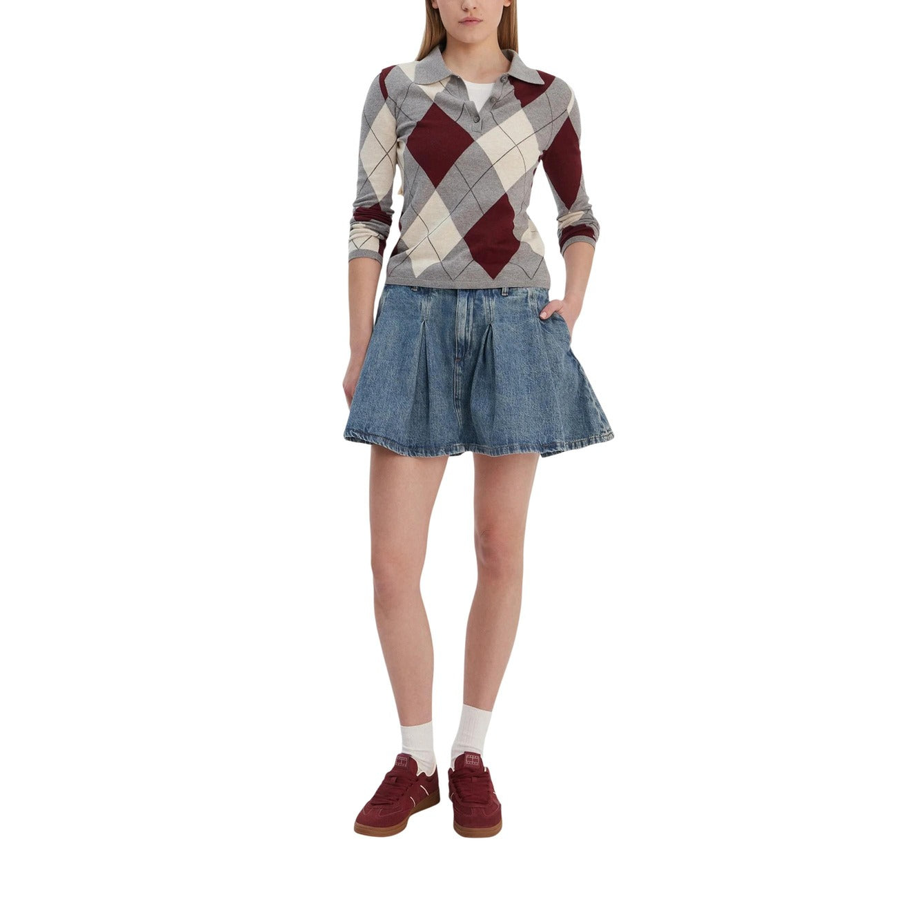 Tommy Hilfiger Jeans Rock Damen Blau