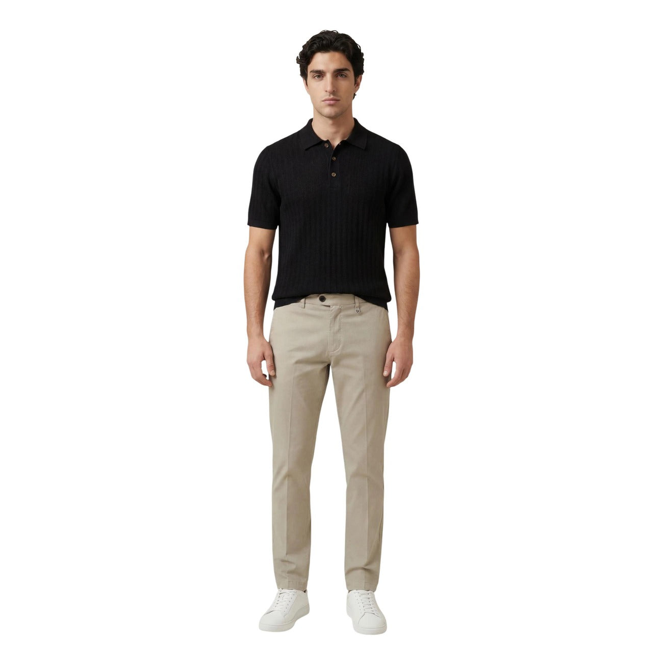 Only & Sons Polo Top Herren Schwarz