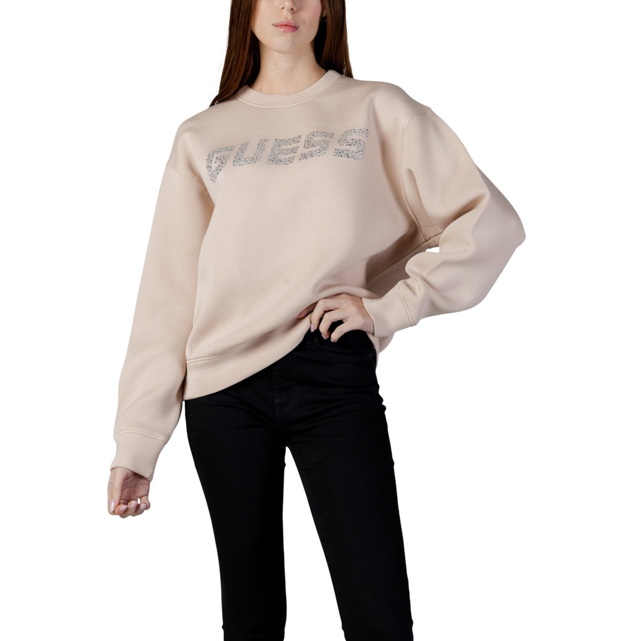 Guess Active Sweatshirt Damen Rosa