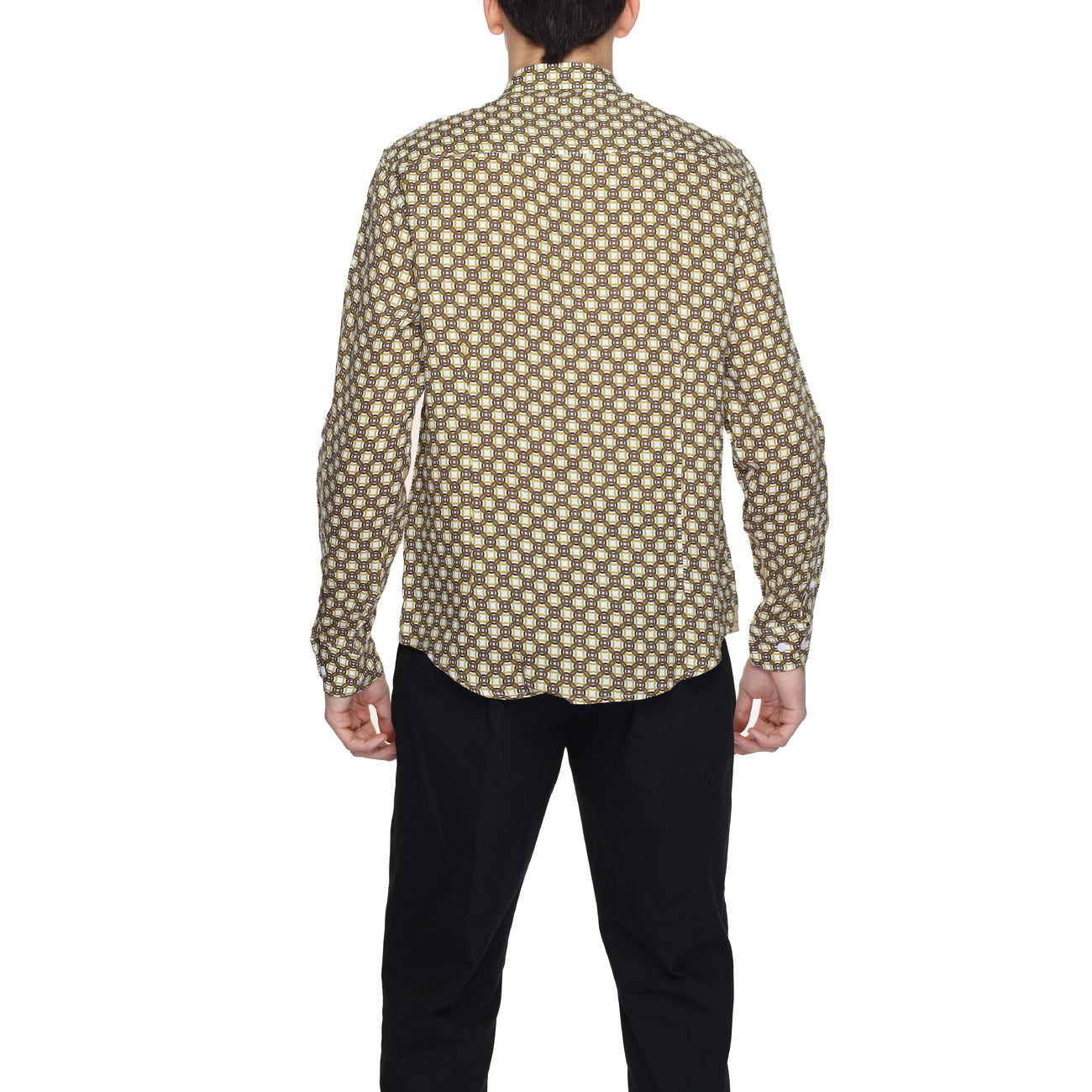 Gianni Lupo Shirt Heren Beige #2220354