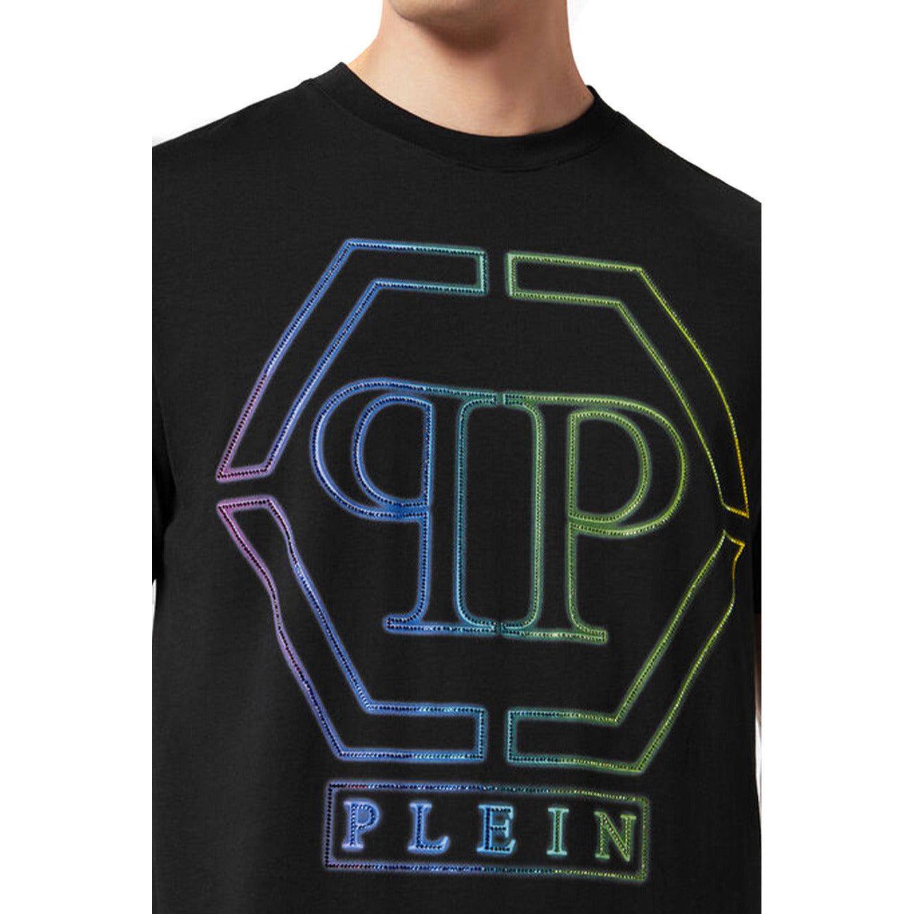 Philipp Plein T-shirt Heren Zwart