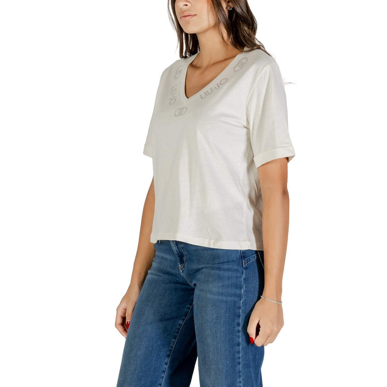 Liu Jo T-shirt Dames Wit #2434803