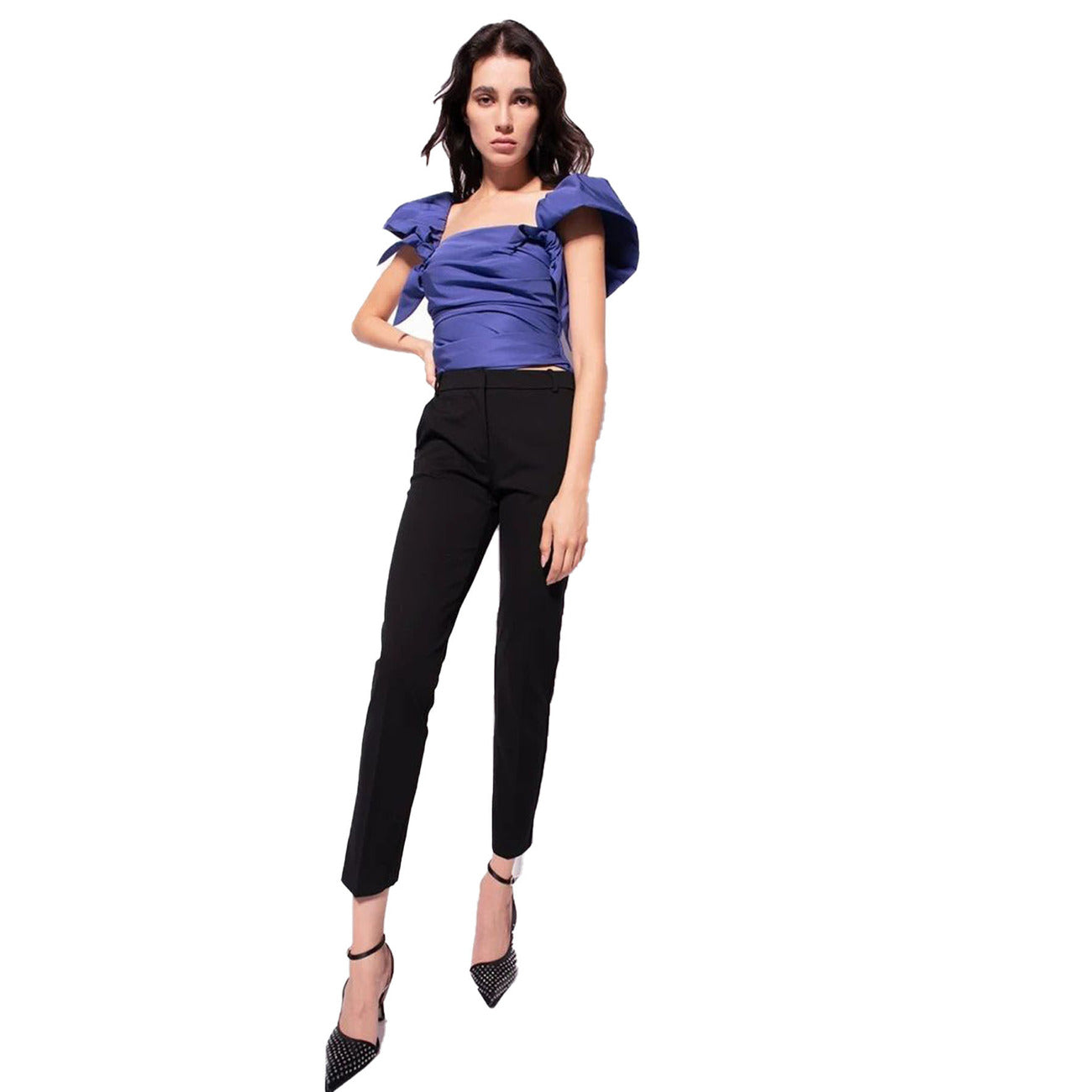 Pinko Hose Damen Schwarz #2422953