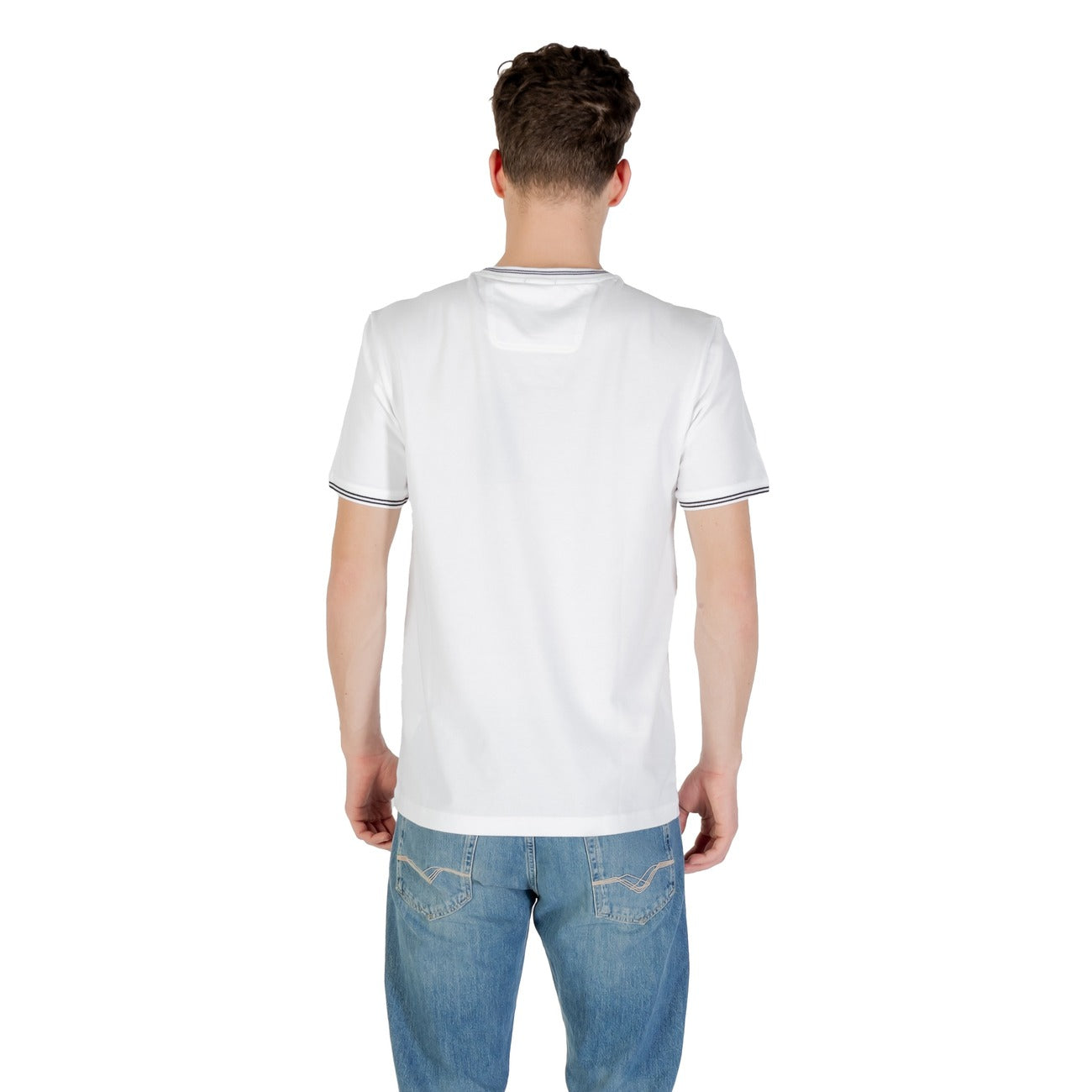 Boss T-shirt Heren Wit Wit #2421640