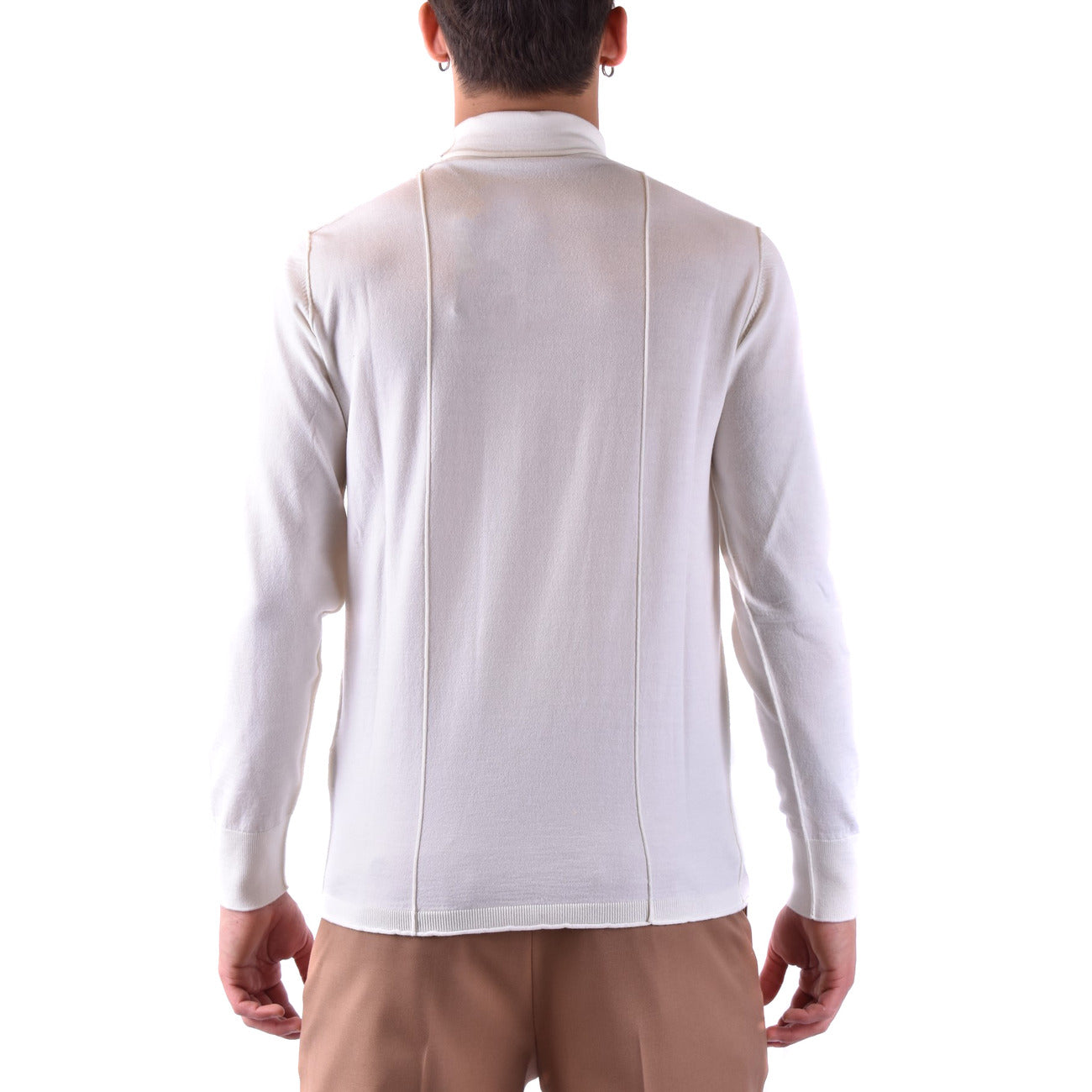 Paolo Pecora Strickmode Herren Weiß