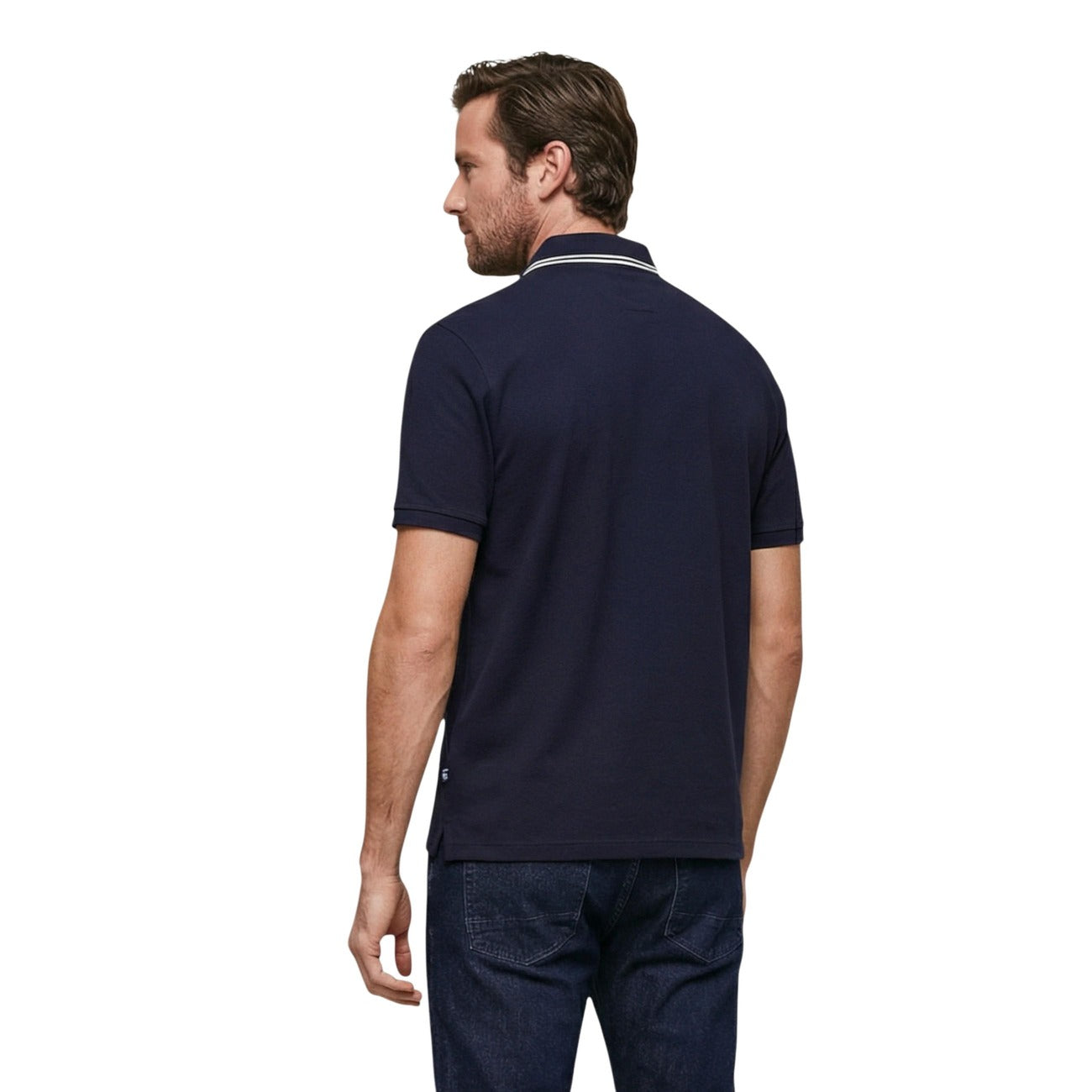 Guess Polo Top Herren Blau