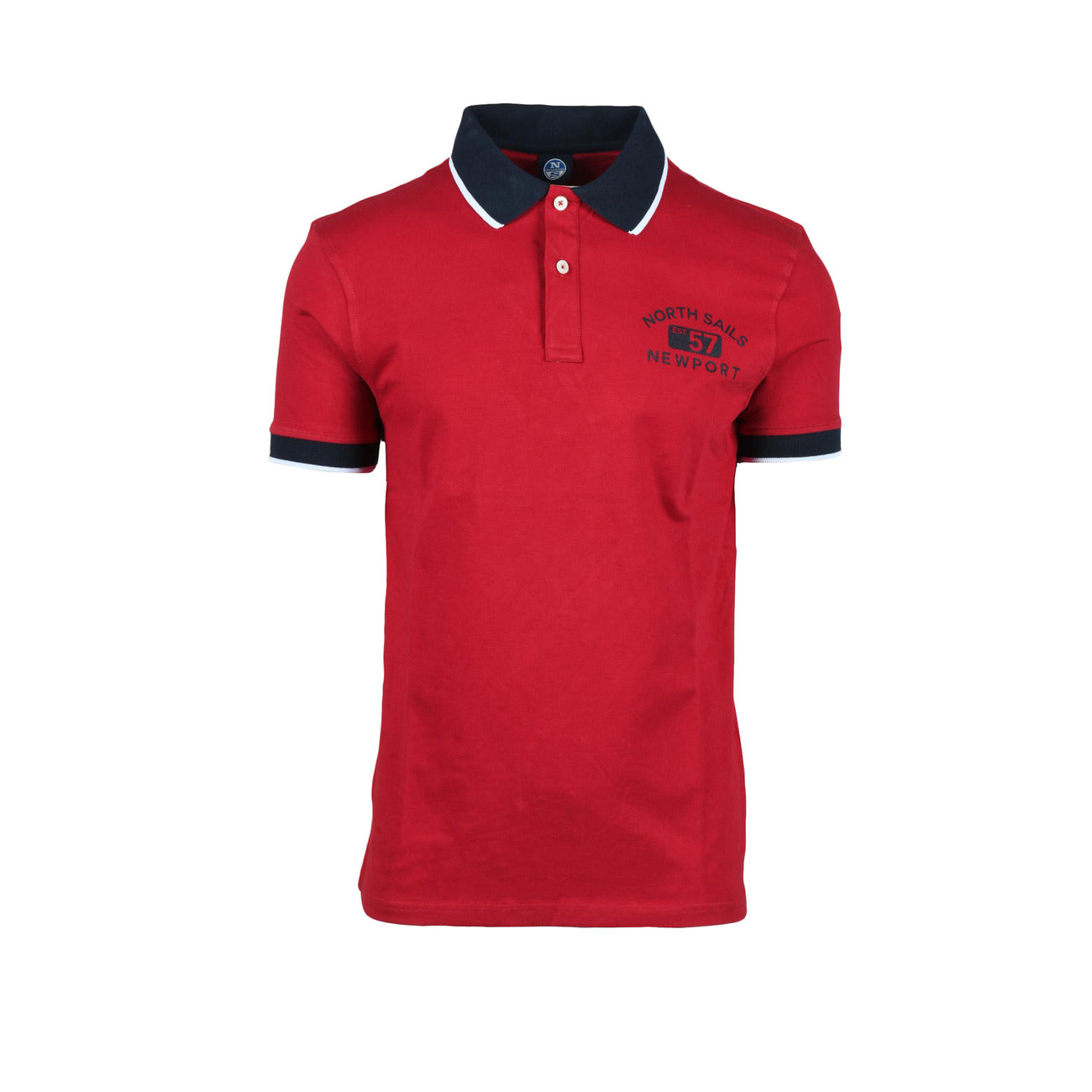 North Sails Polo Top Herren Rot