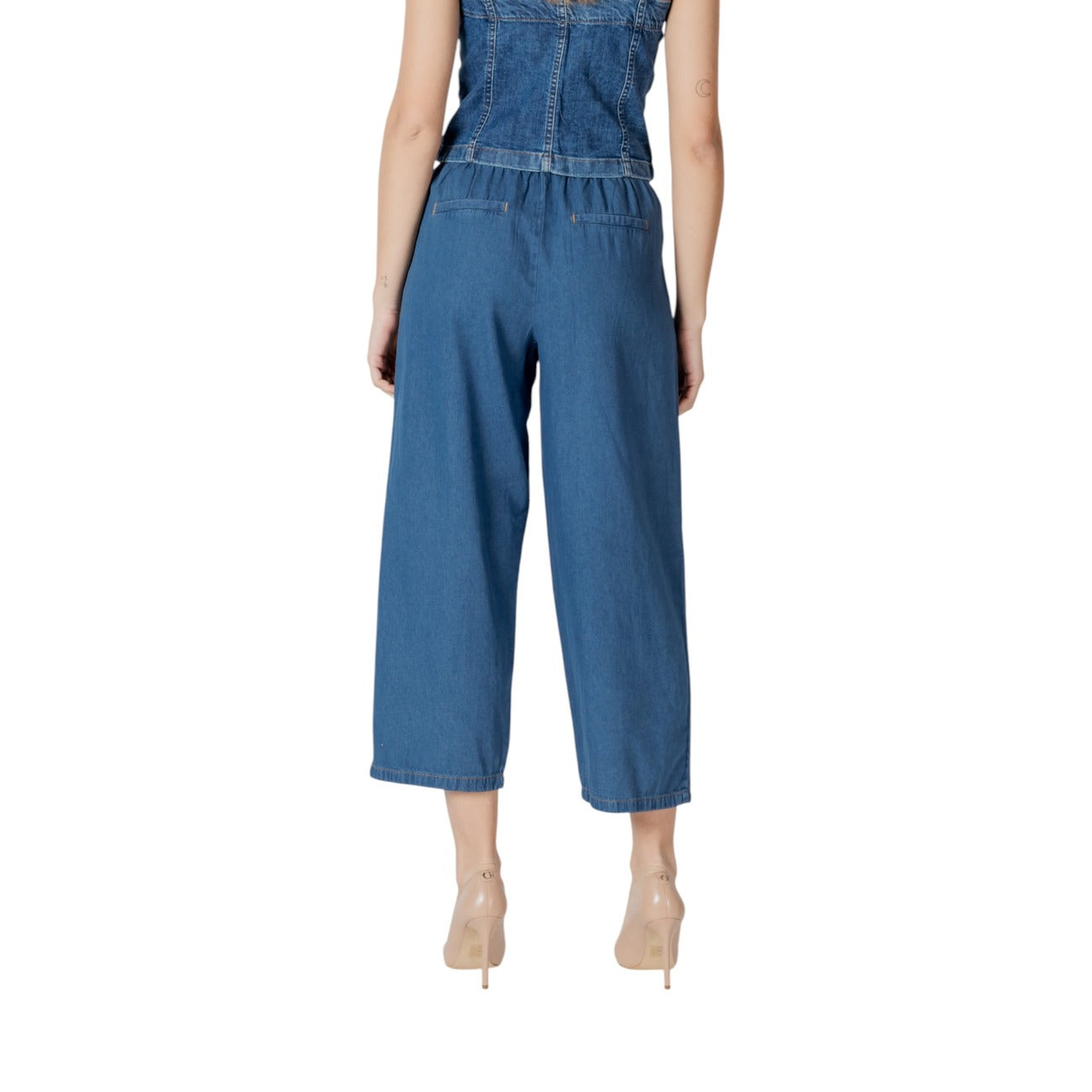 Ichi Jeans Damen Hellblau