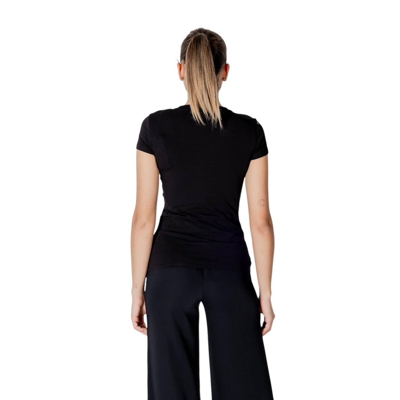 Armani Exchange T-Shirt Damen Schwarz #2412646