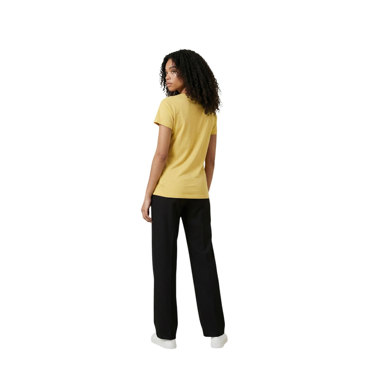 Armani Exchange T-Shirt Damen Gelb