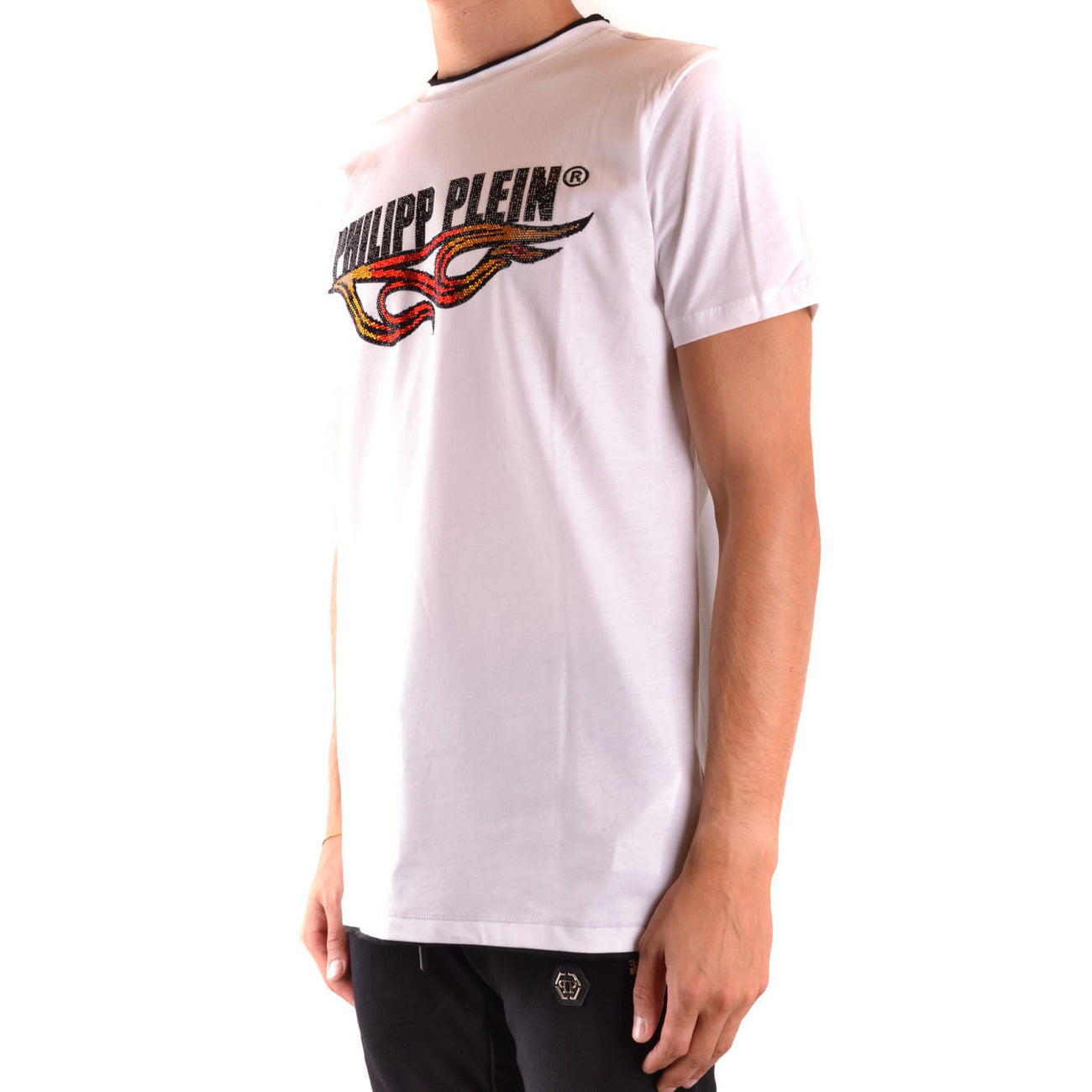 Philipp Plein T-shirt Heren Wit #2430758