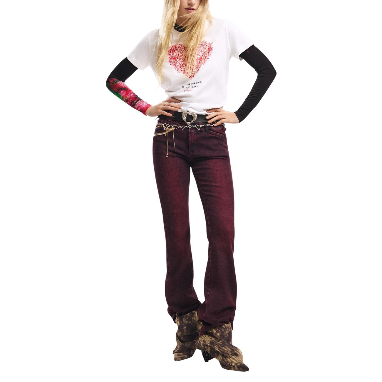 Desigual T-Shirt Damen Weiß #2451088