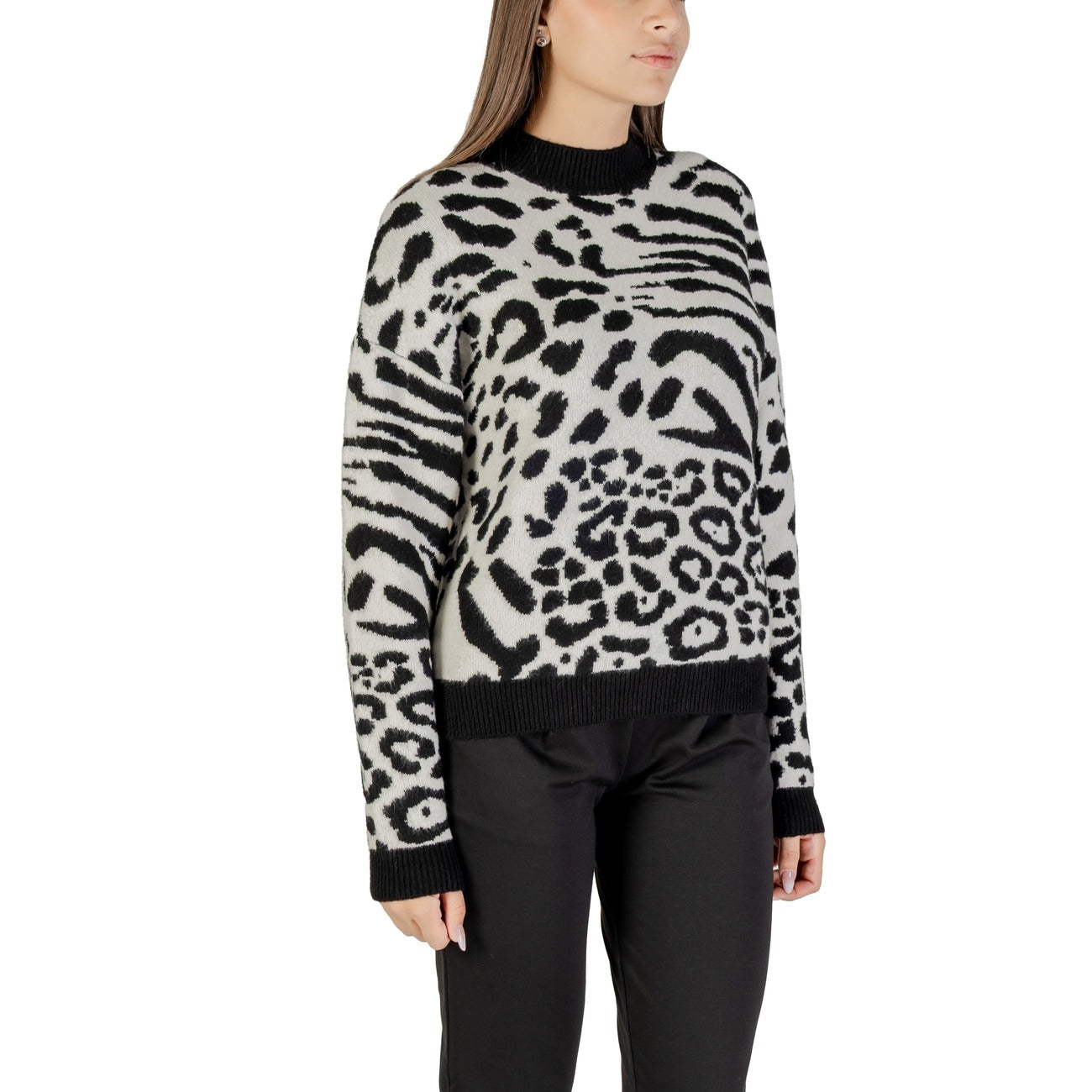 Morgan De Toi Strickmode Damen Weiß #2435724