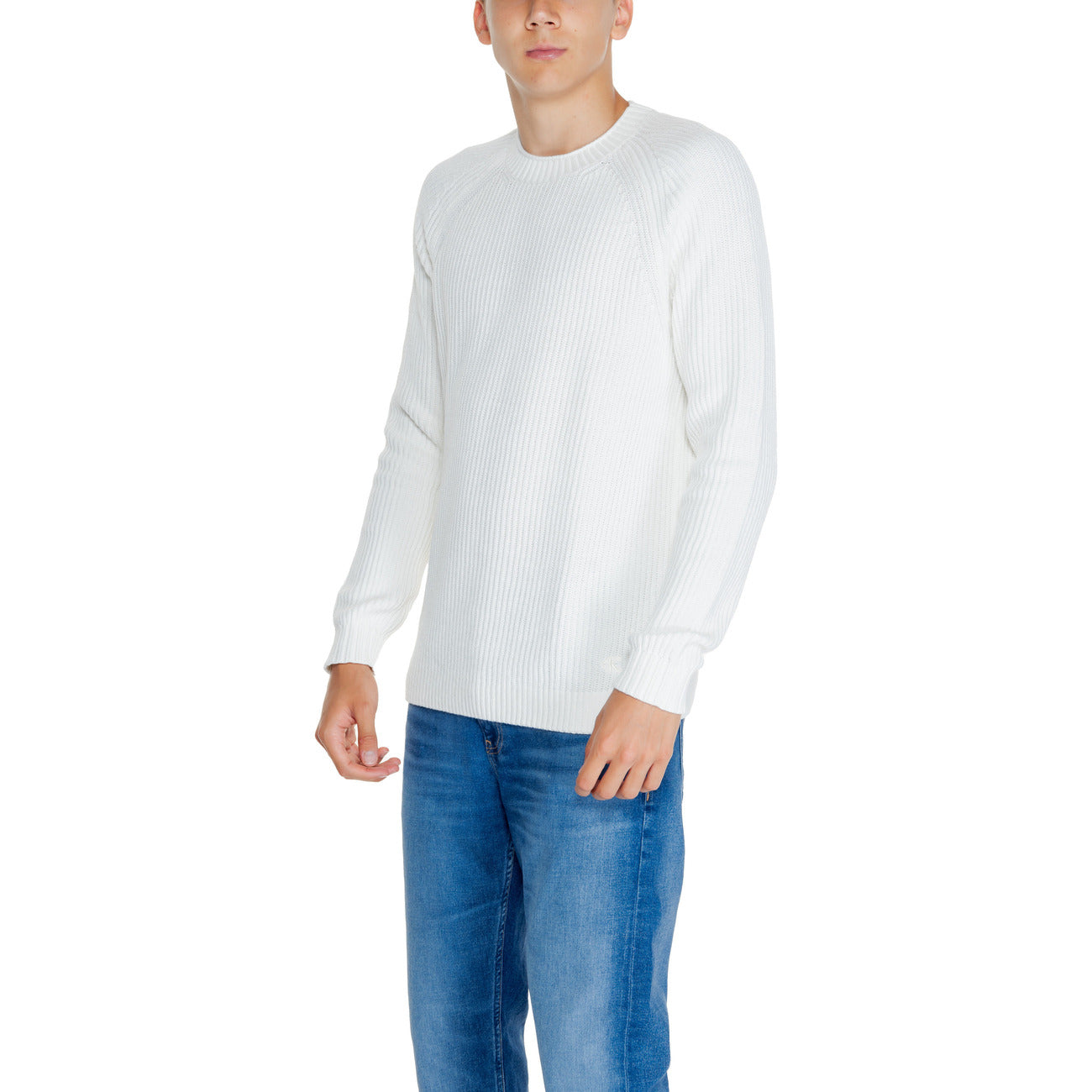 Calvin Klein Jeans Strickmode Herren Weiß #2327165