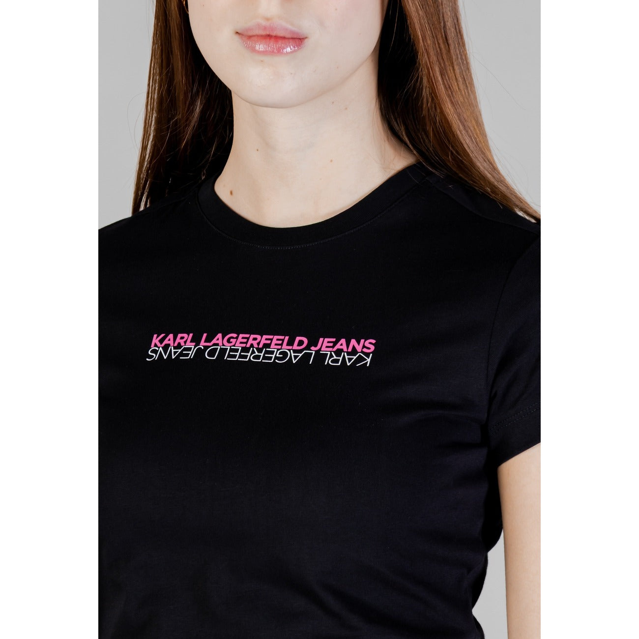 Karl Lagerfeld Jeans T-Shirt Damen Schwarz #2452399