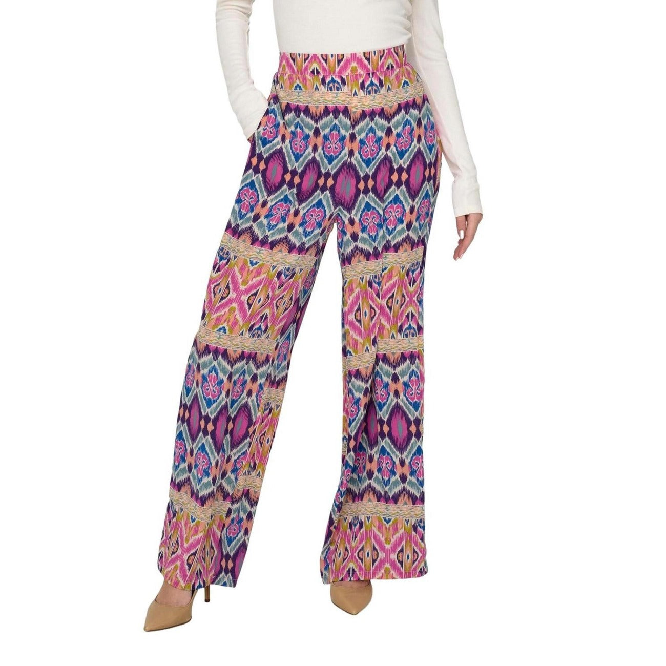 Only Broek Dames Roze #2265684