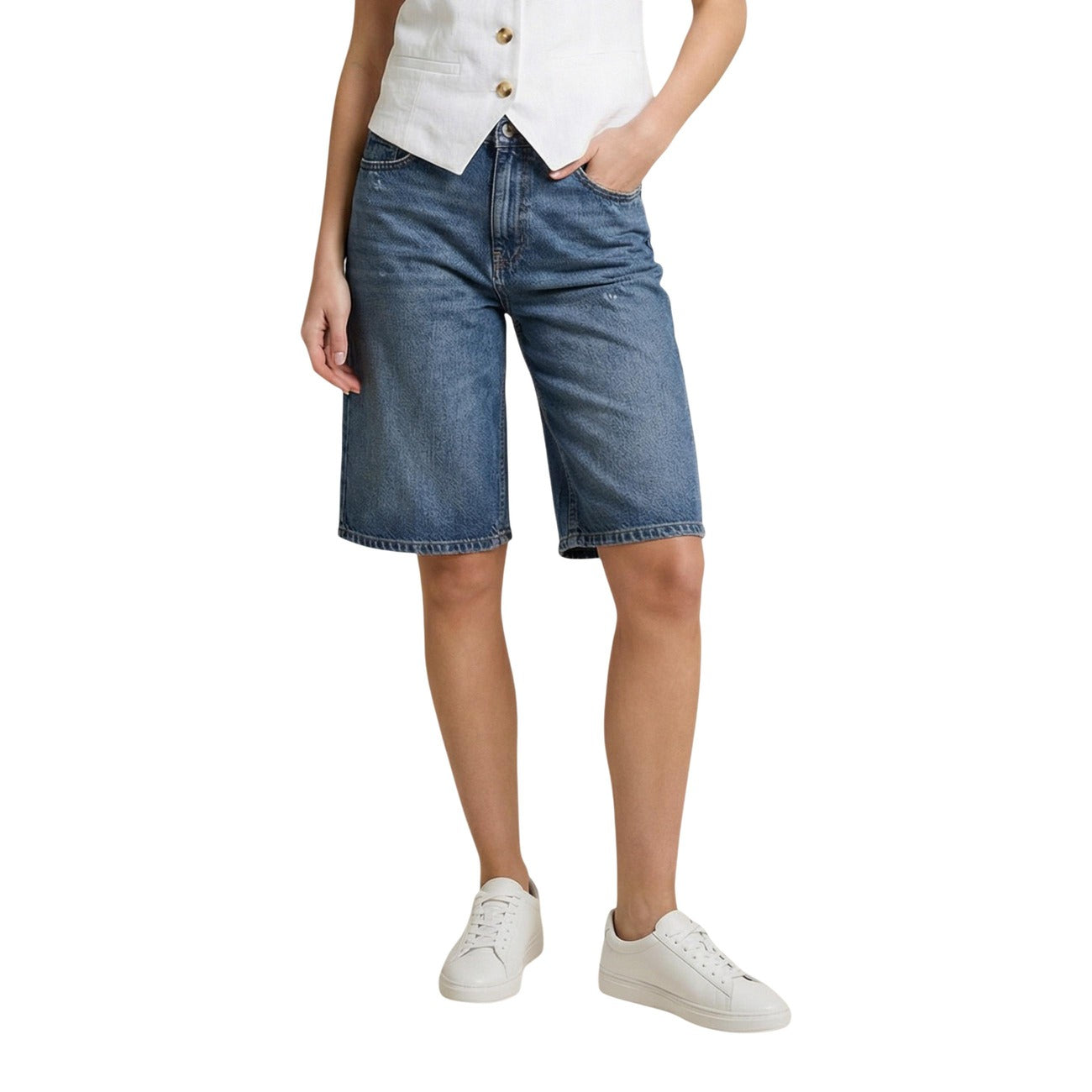 Only Shorts Dames Blauw #2466867