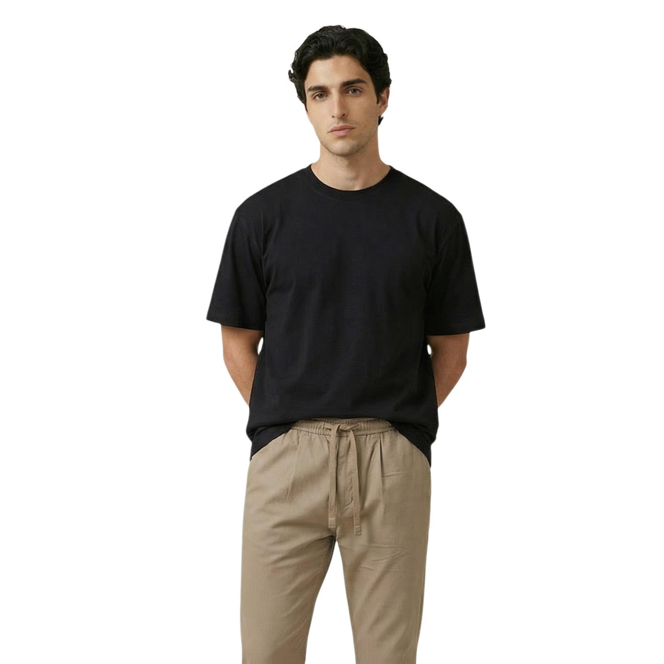 Gianni Lupo T-Shirt Herren Schwarz