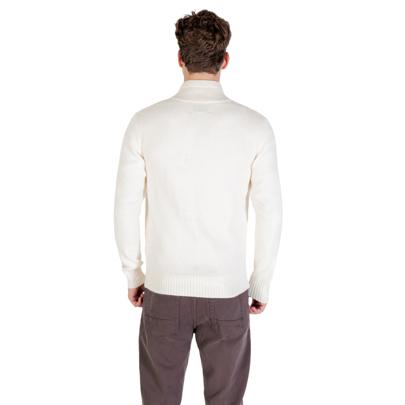 Gianni Lupo Cardigan Heren Wit