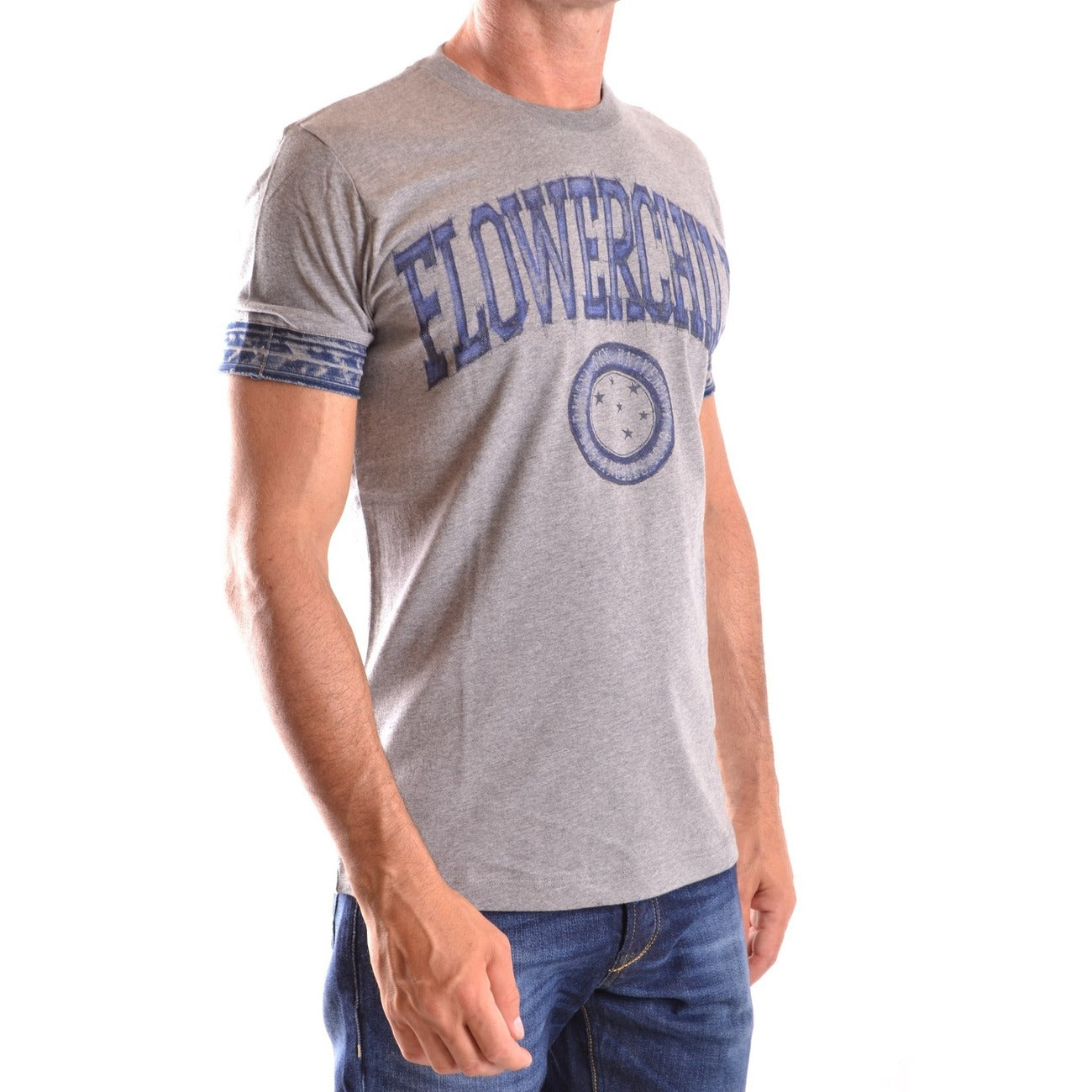 Diesel T-shirt Men Grey
