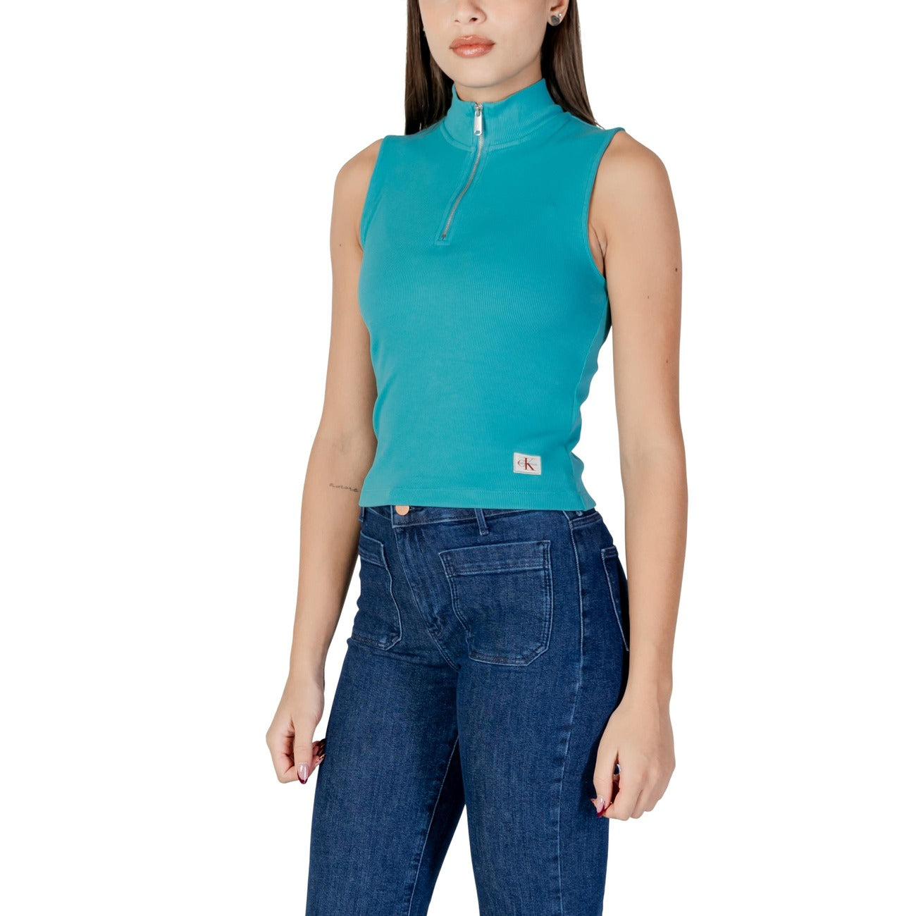 Calvin Klein Jeans Vest Dames Turquoise