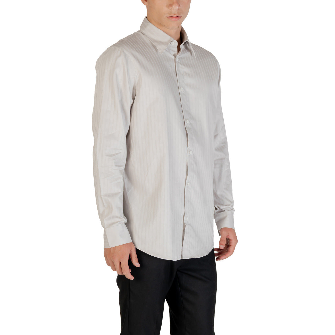Armani Exchange Shirt Heren Grijs