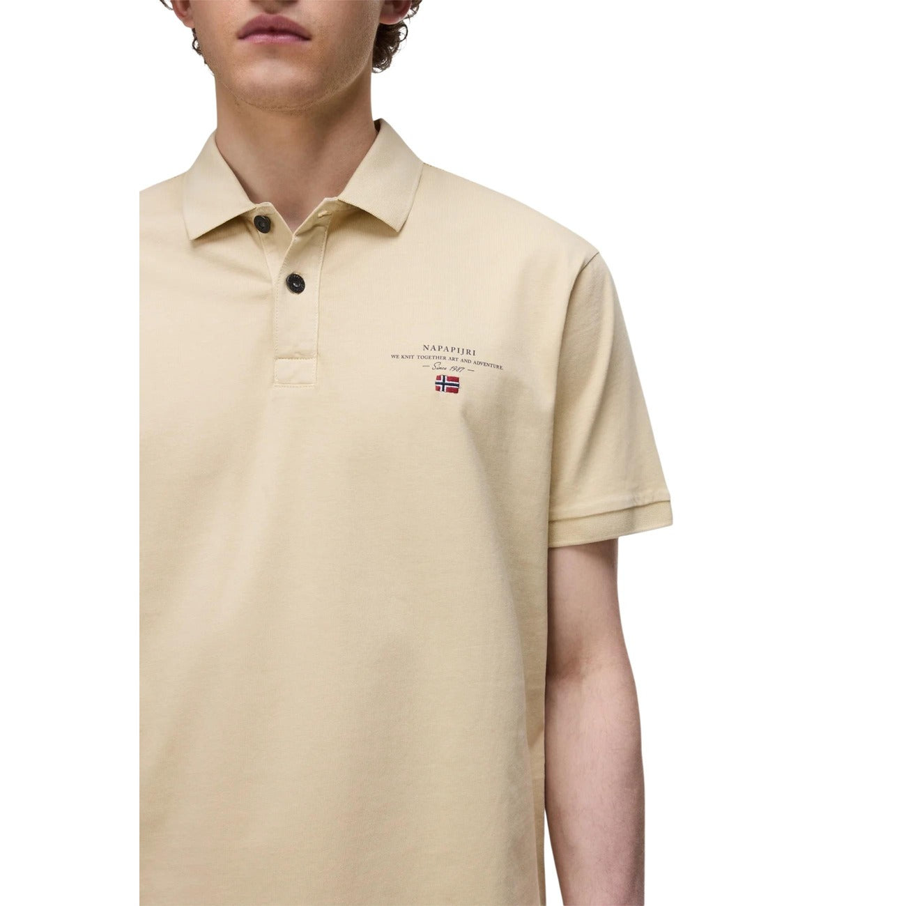 Napapijri Polo Top Herren Gelb