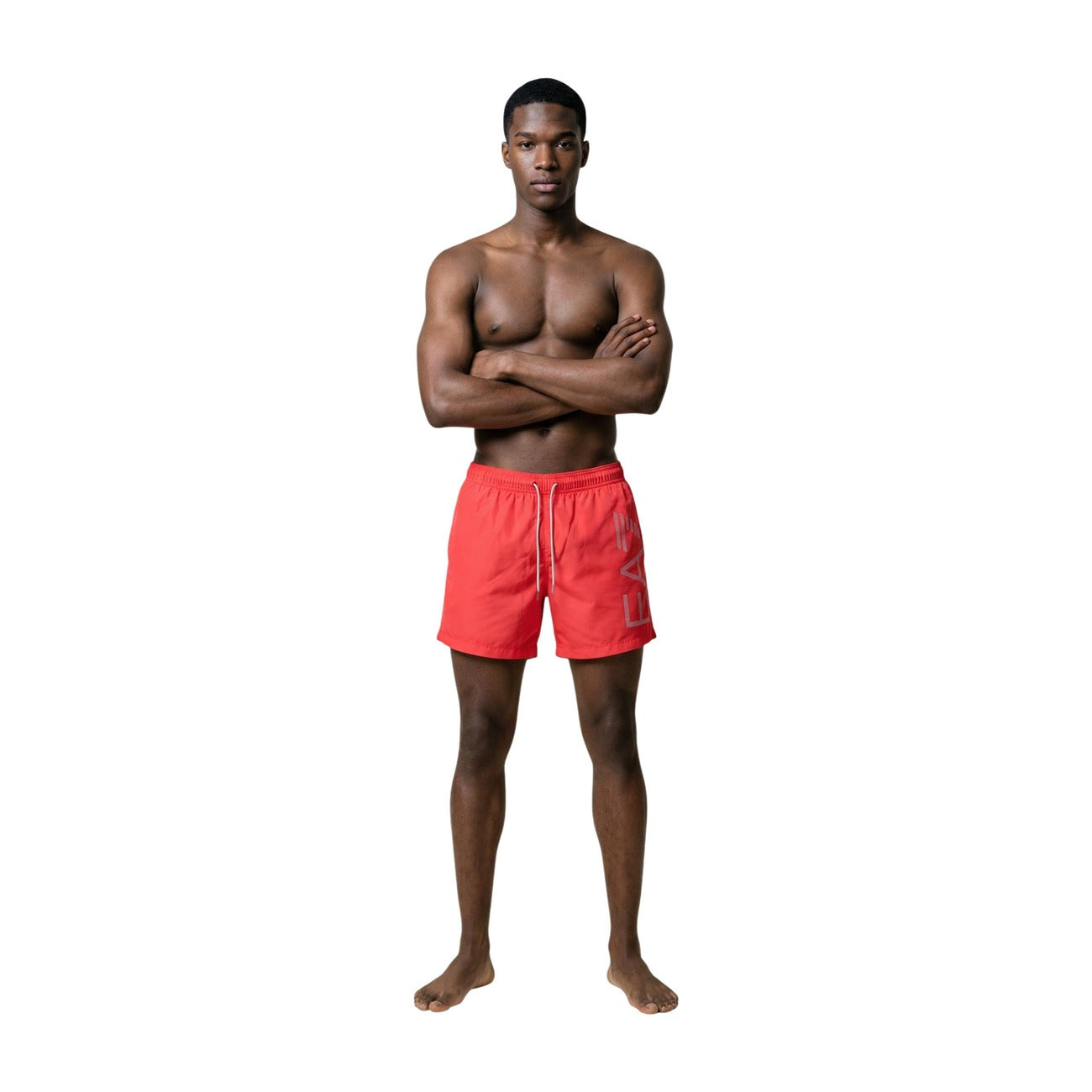 Ea7 Zwemkleding Herren Rot