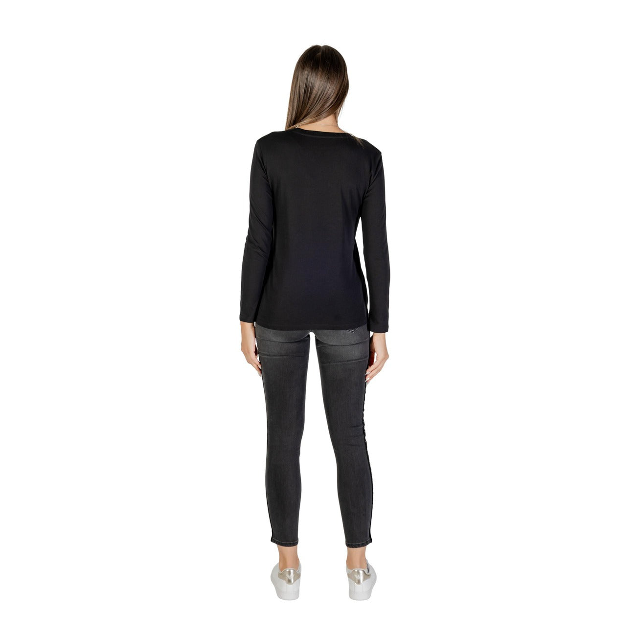 Armani Exchange T-shirt Dames Zwart #2430388