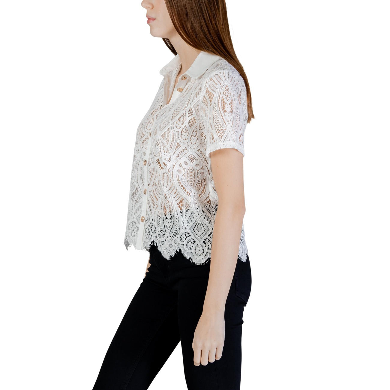 Morgan De Toi Shirt Damen Weiß