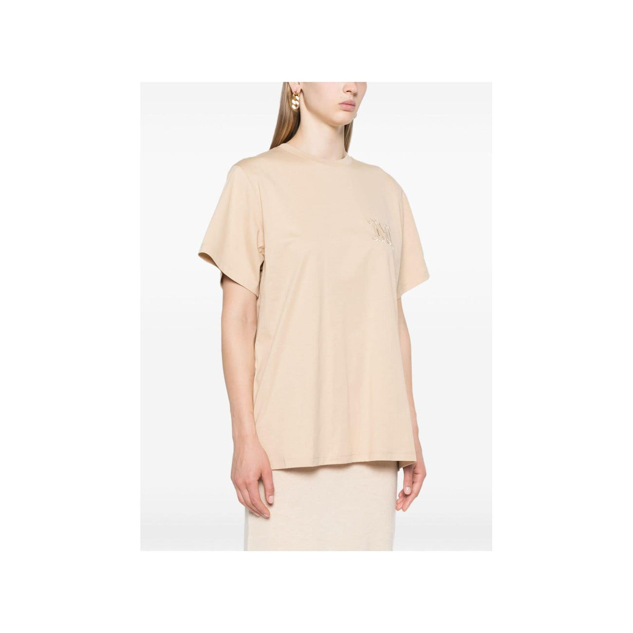 Maxmara T-Shirt Damen Beige