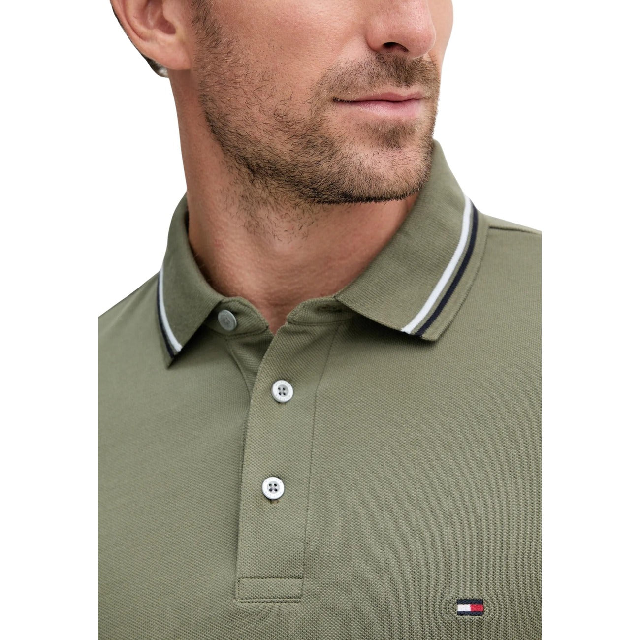 Tommy Hilfiger Polo Top Herren Grün #2446031