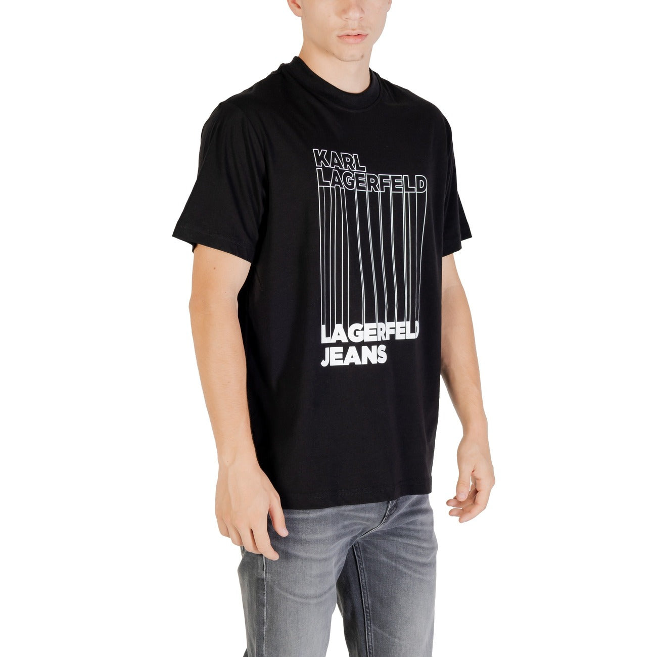 Karl Lagerfeld Jeans T-shirt Heren Zwart