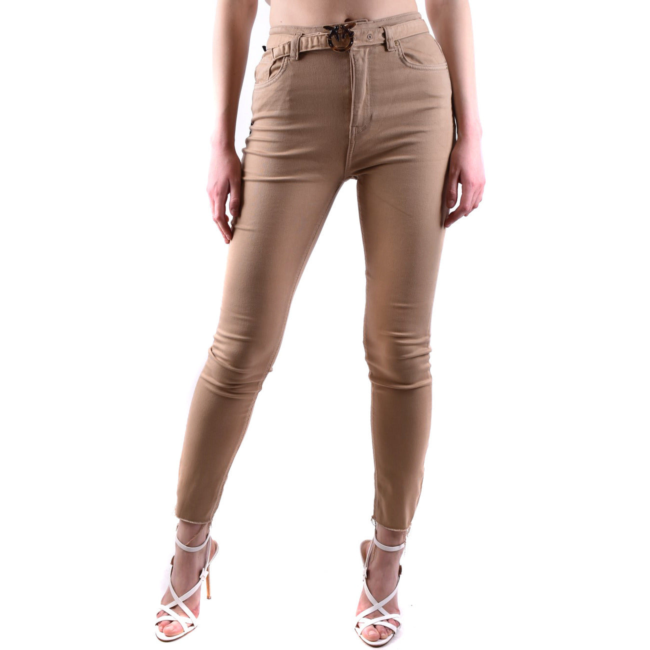 Pinko Hose Damen Beige