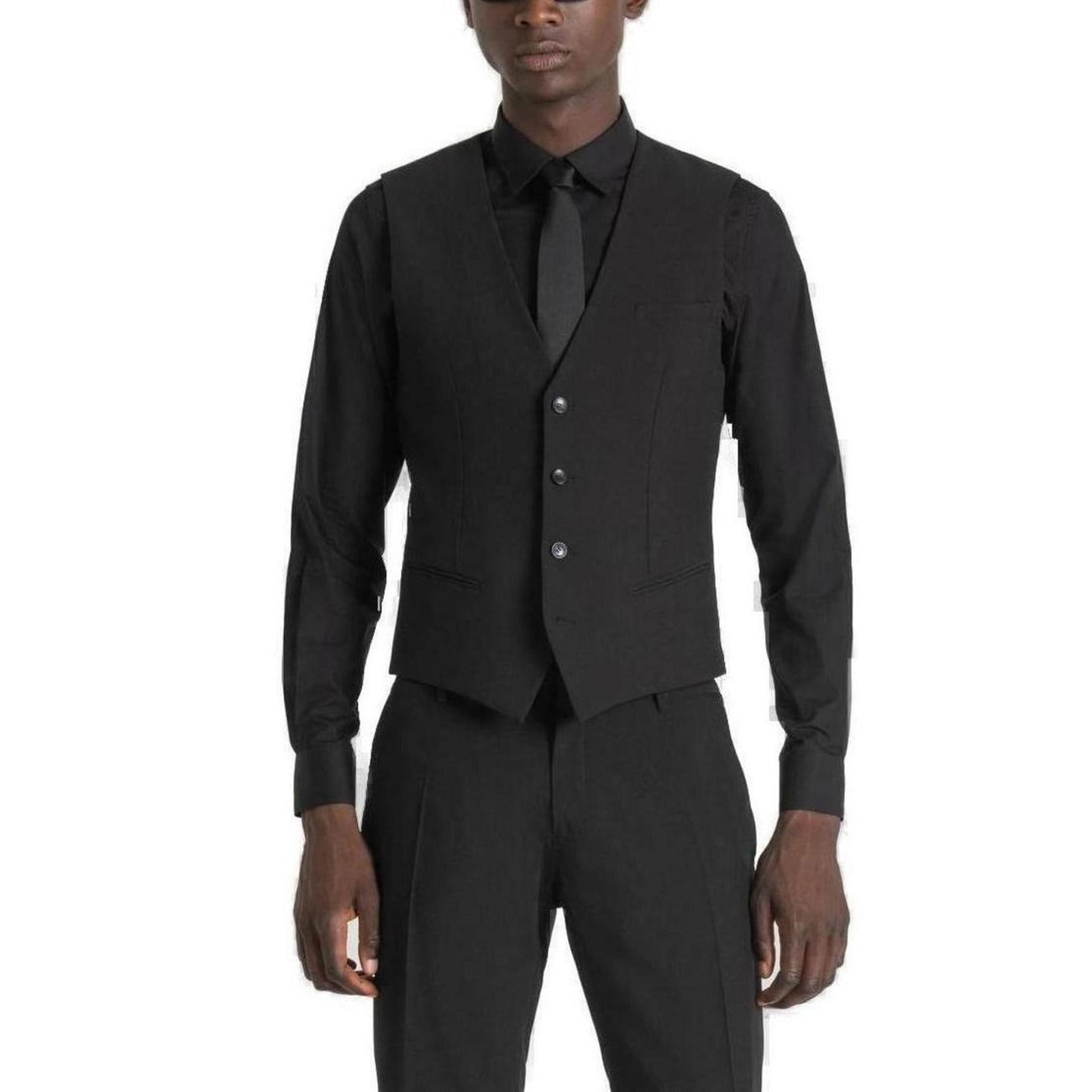 Antony Morato Weste Herren Schwarz #2463240