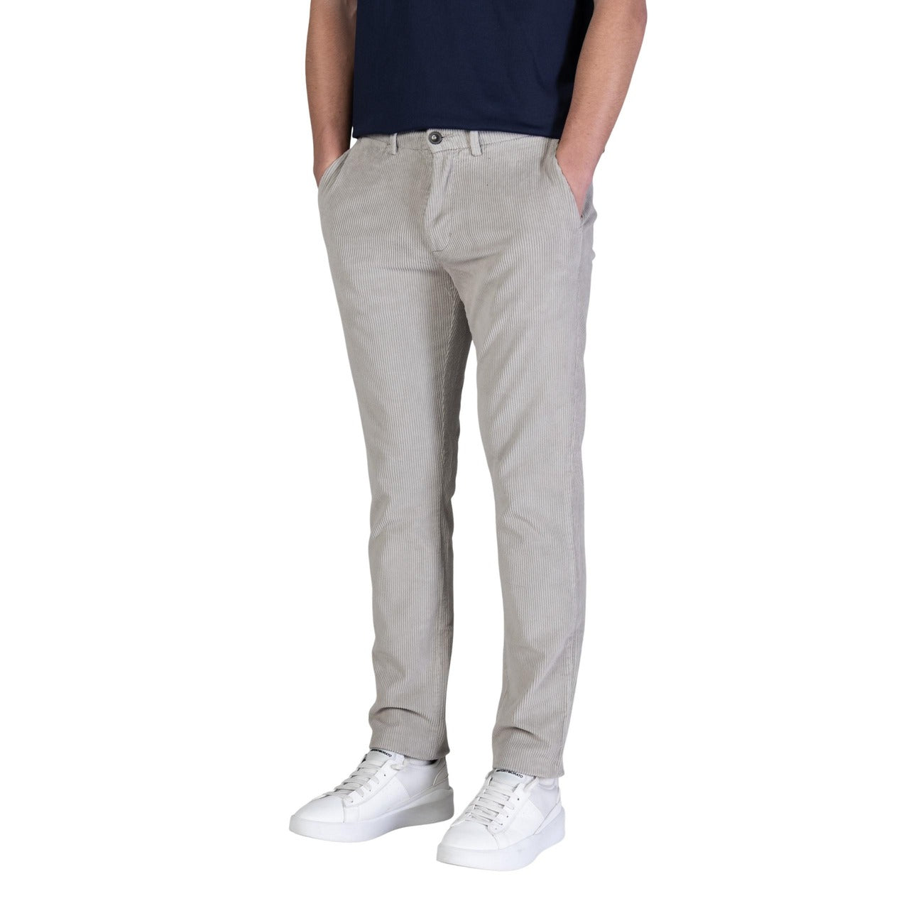 Borghese Hose Herren Grau