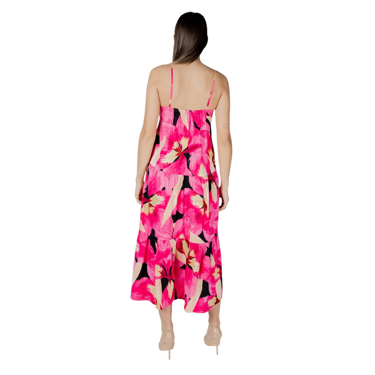 Only Jurk Dames Fuchsia #2418254