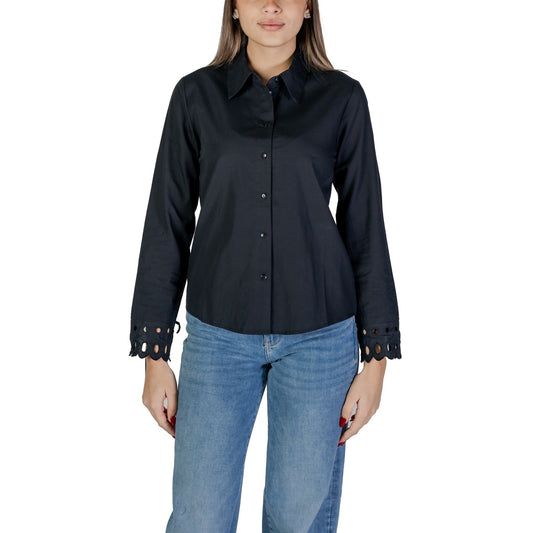 Jacqueline De Yong Shirt Dames Zwart #2383151