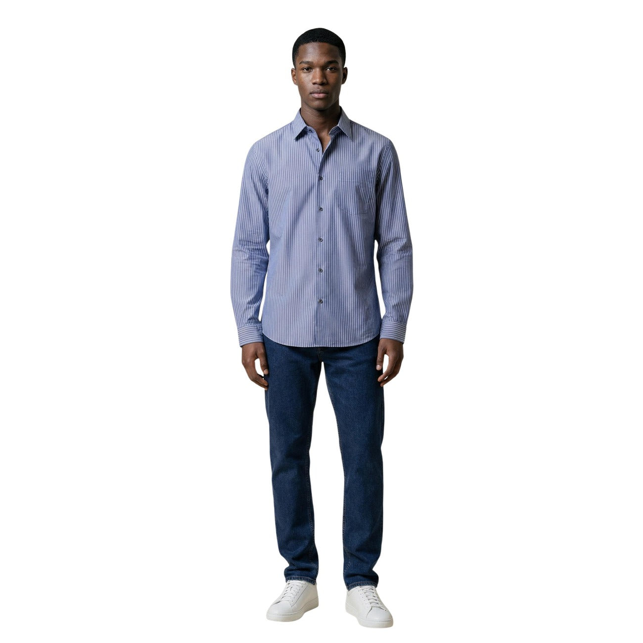 Armani Exchange Shirt Herren Hellblau