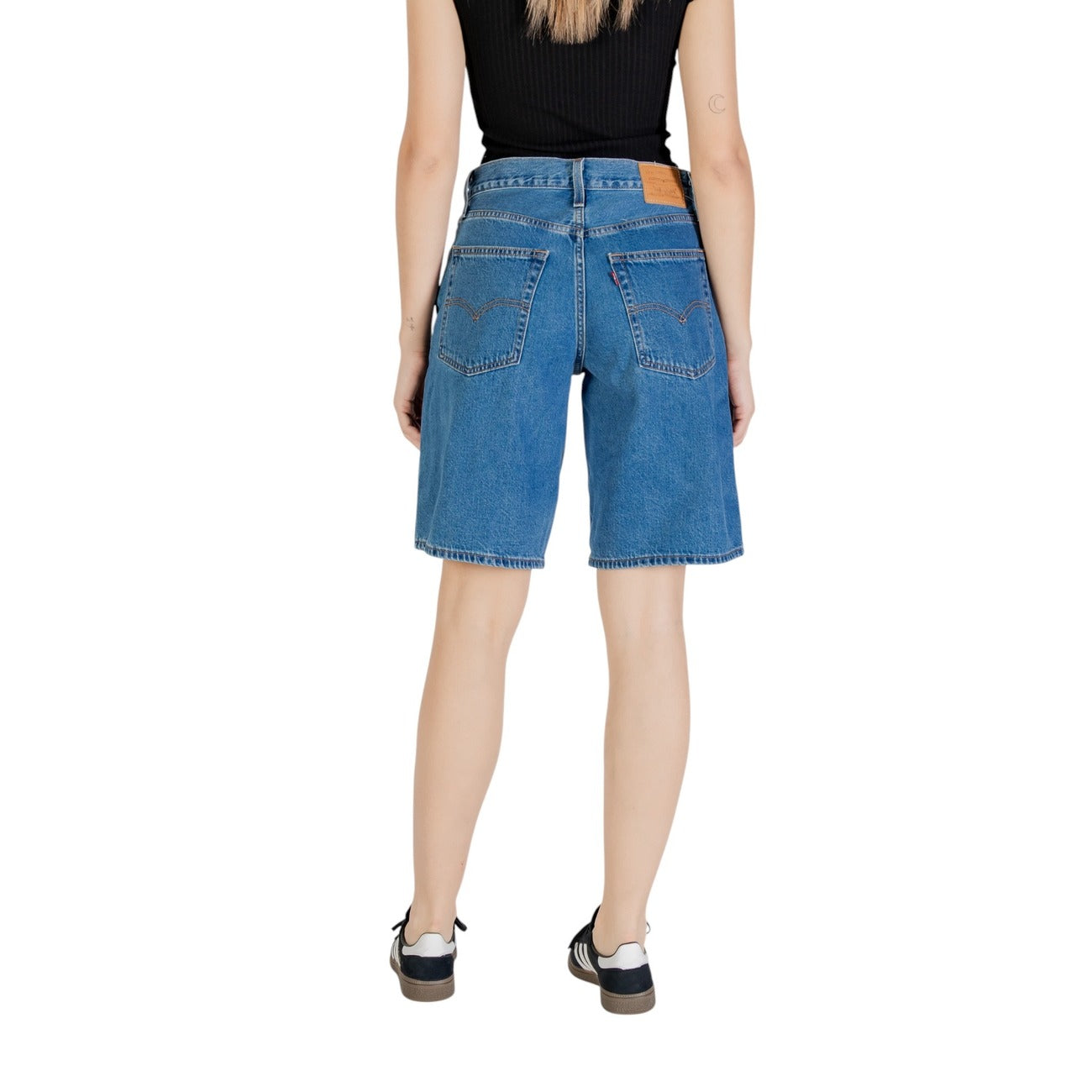 Levi`s Shorts Dames Blauw Blauw #2426092