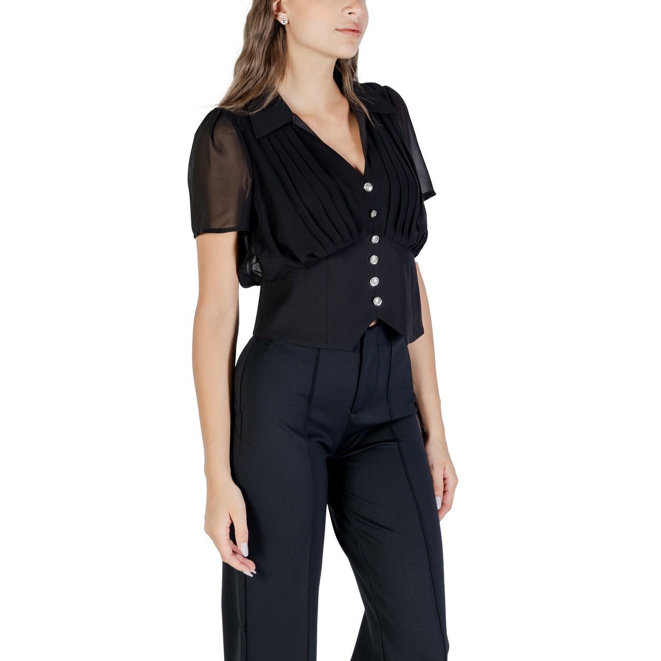 Morgan De Toi Bluse Damen Schwarz #2427512