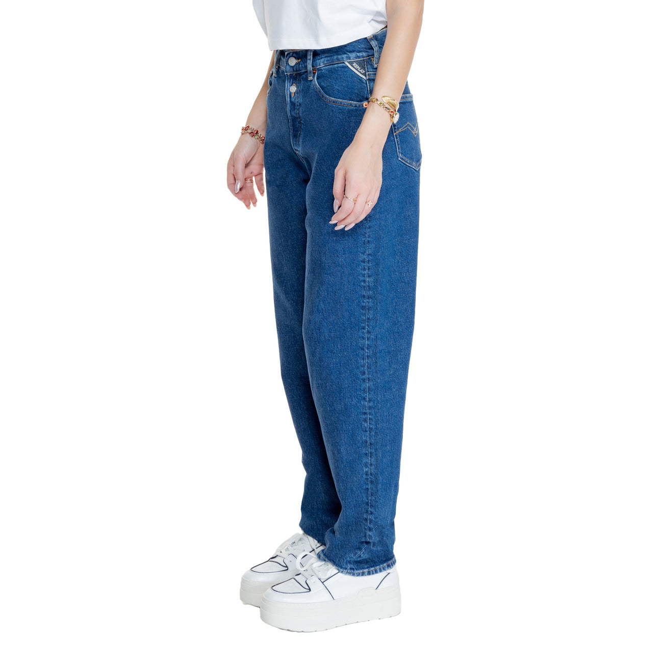 Replay Jeans Dames Blauw #2326760