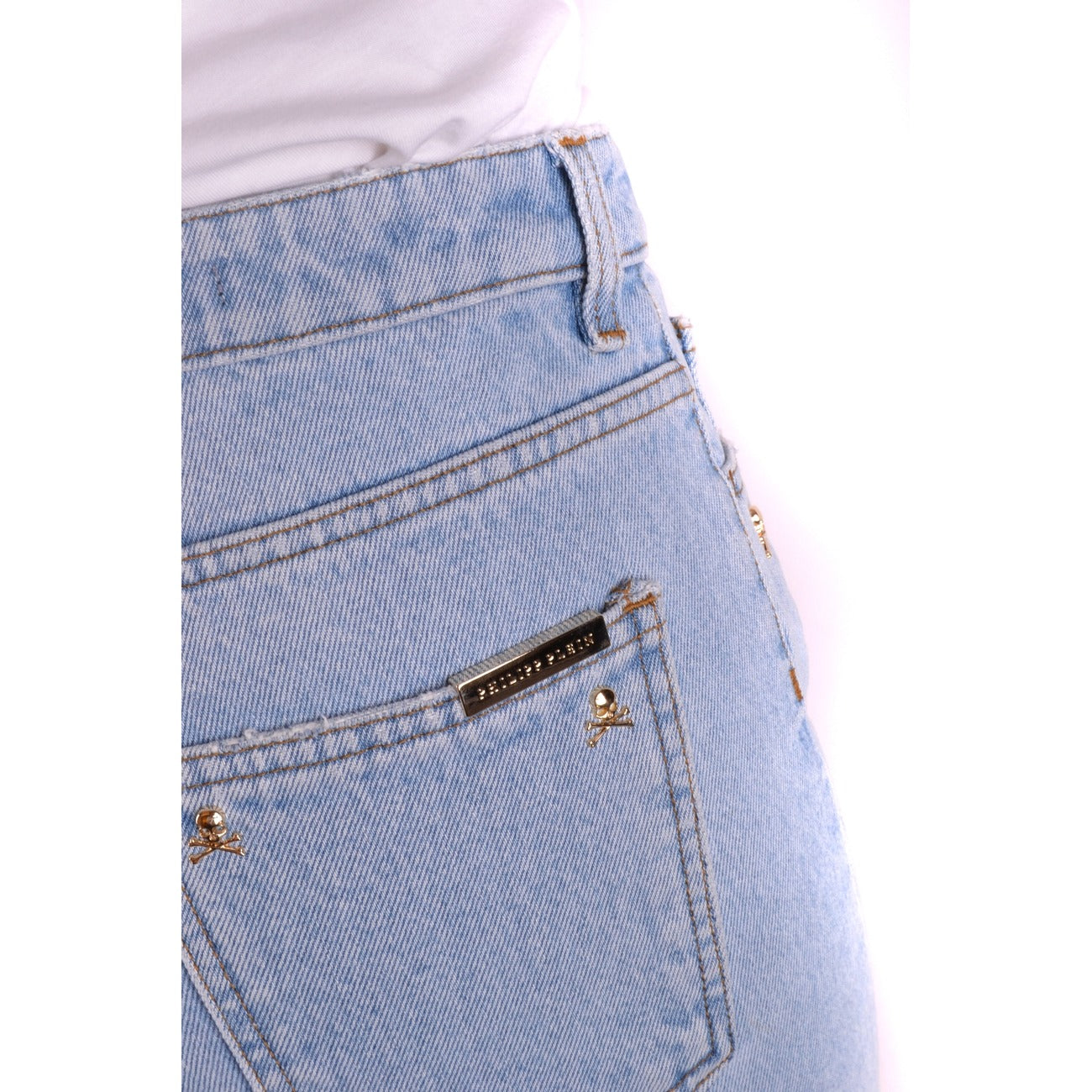 Philipp Plein Jeans Dames Lichtblauw