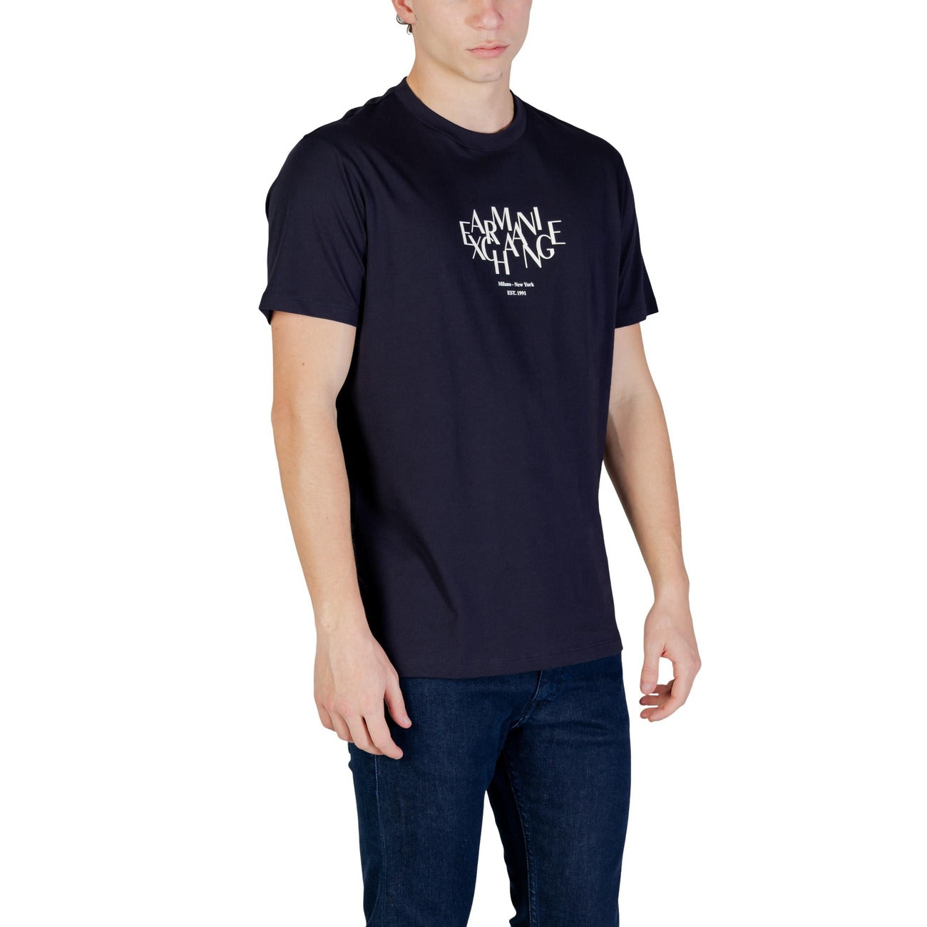 Armani Exchange T-Shirt Herren Blau #2450487