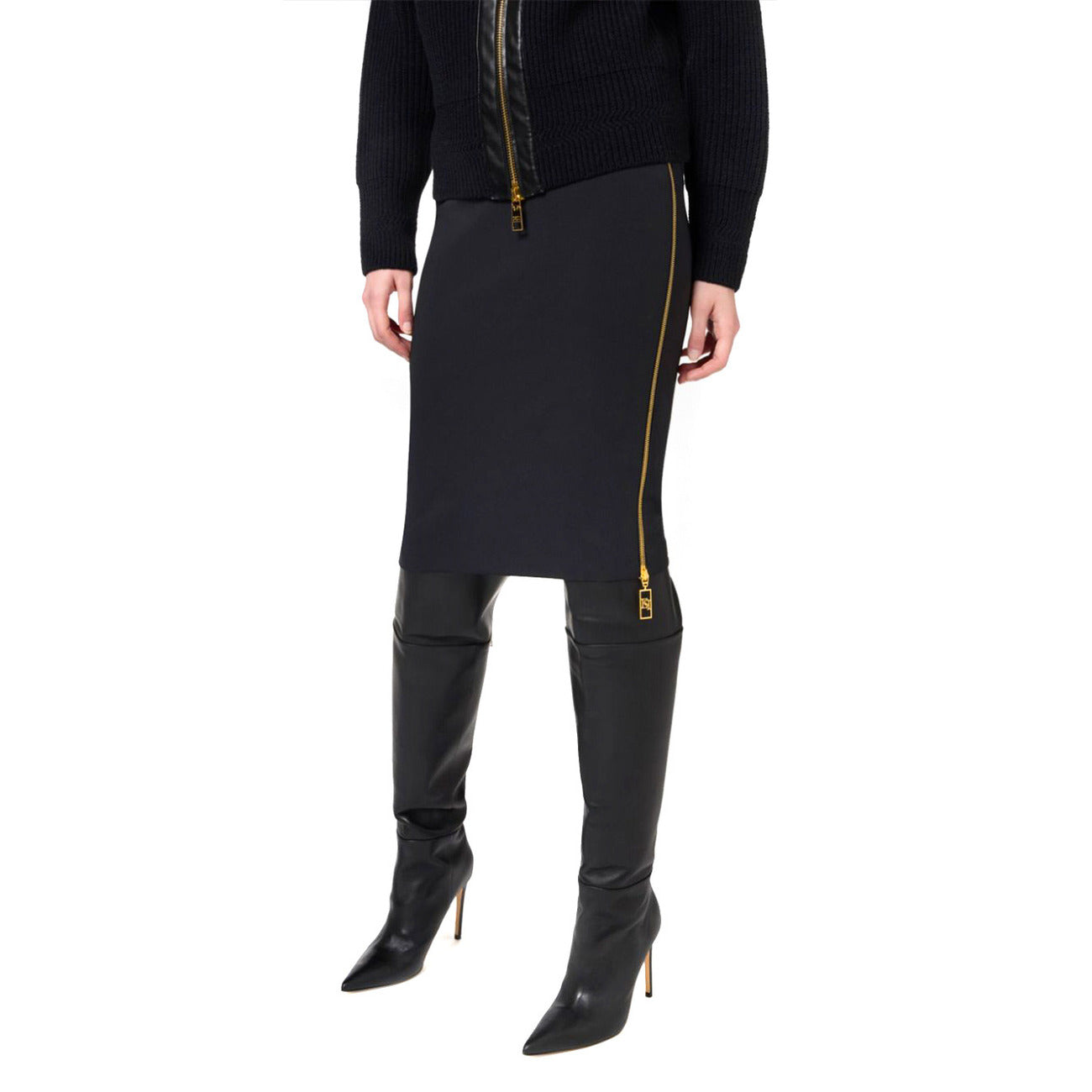 Elisabetta Franchi Skirt Women Black #2440113