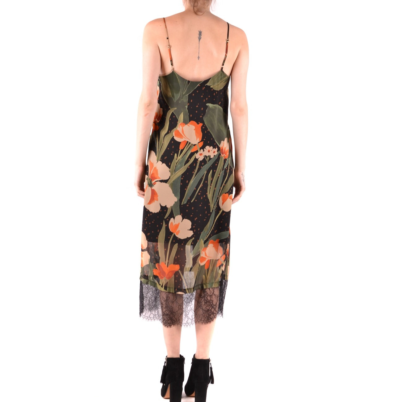 Twin-set Simona Barbieri Kleid Damen Multicolor