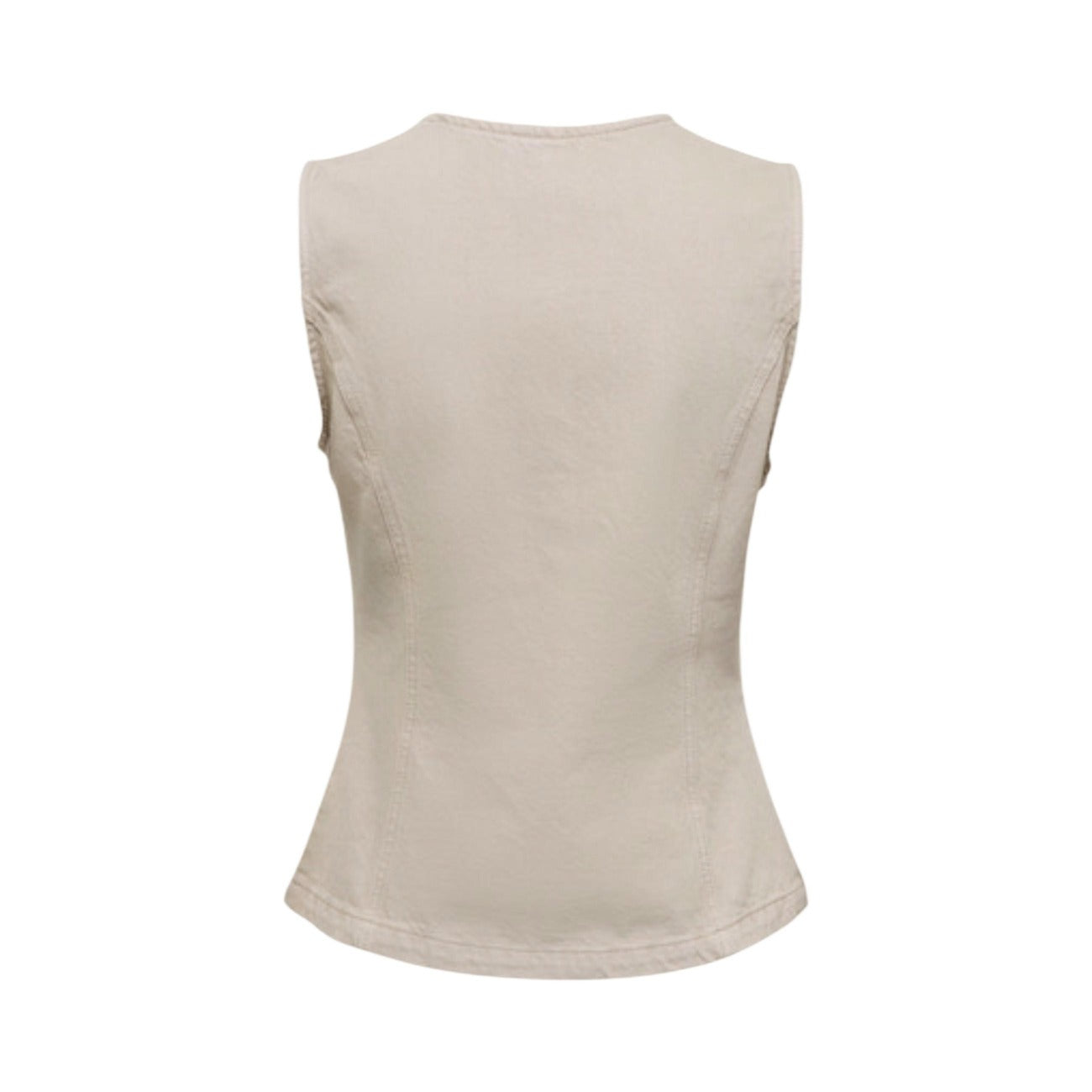 Only Weste Damen Beige